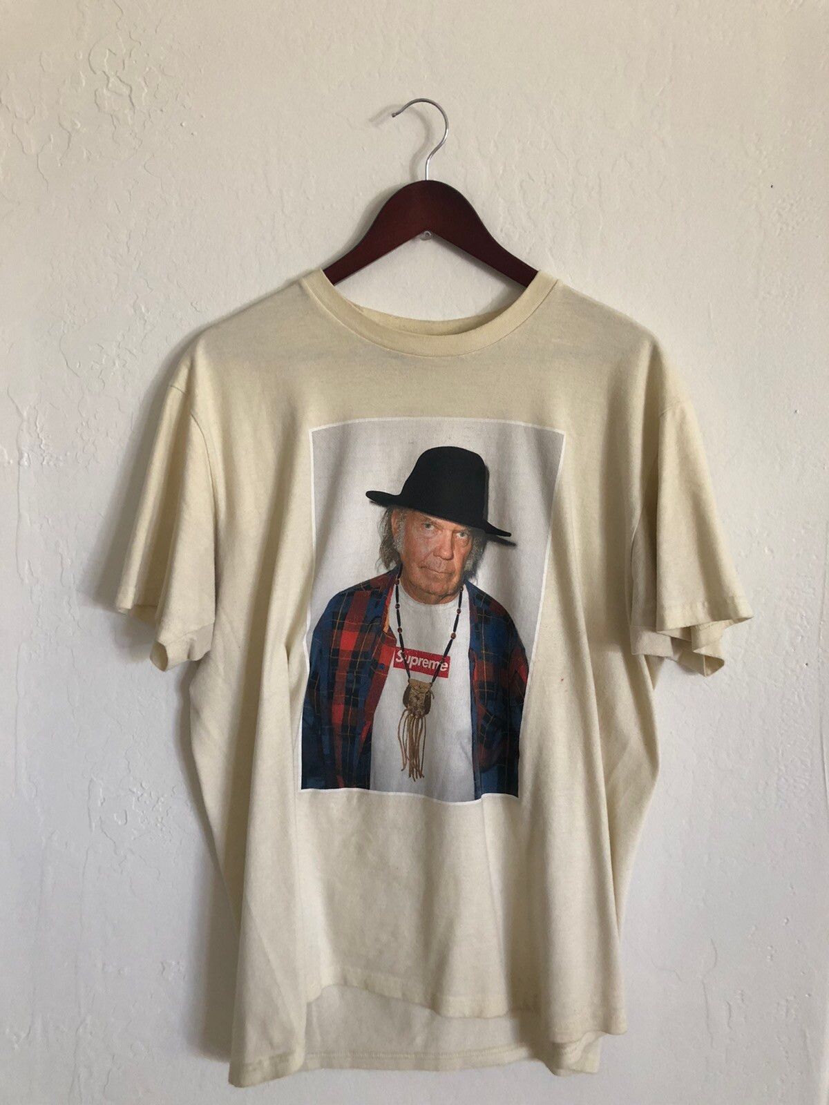 Supreme Neil Young Tee White