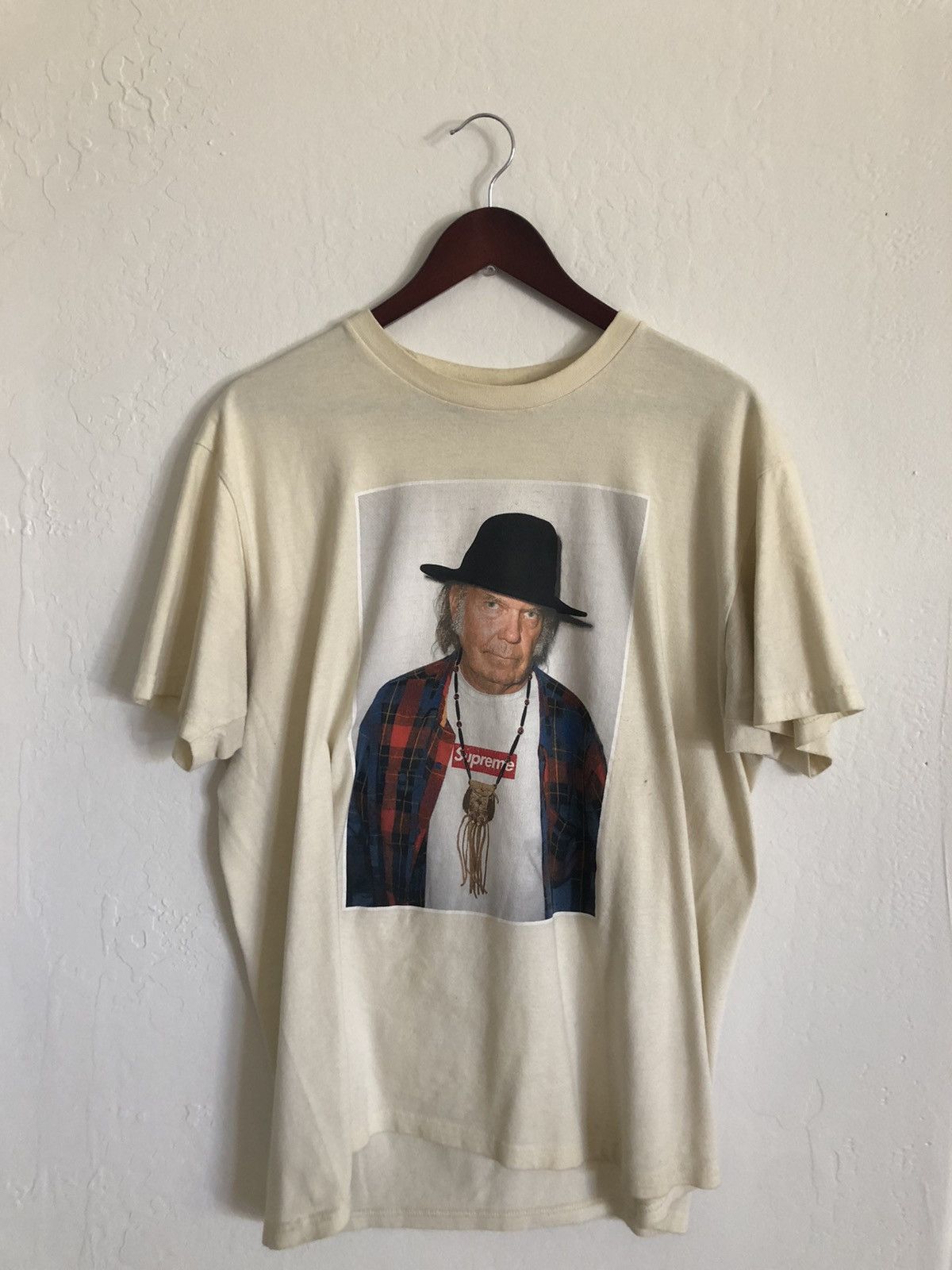 Supreme Neil Young Tee White