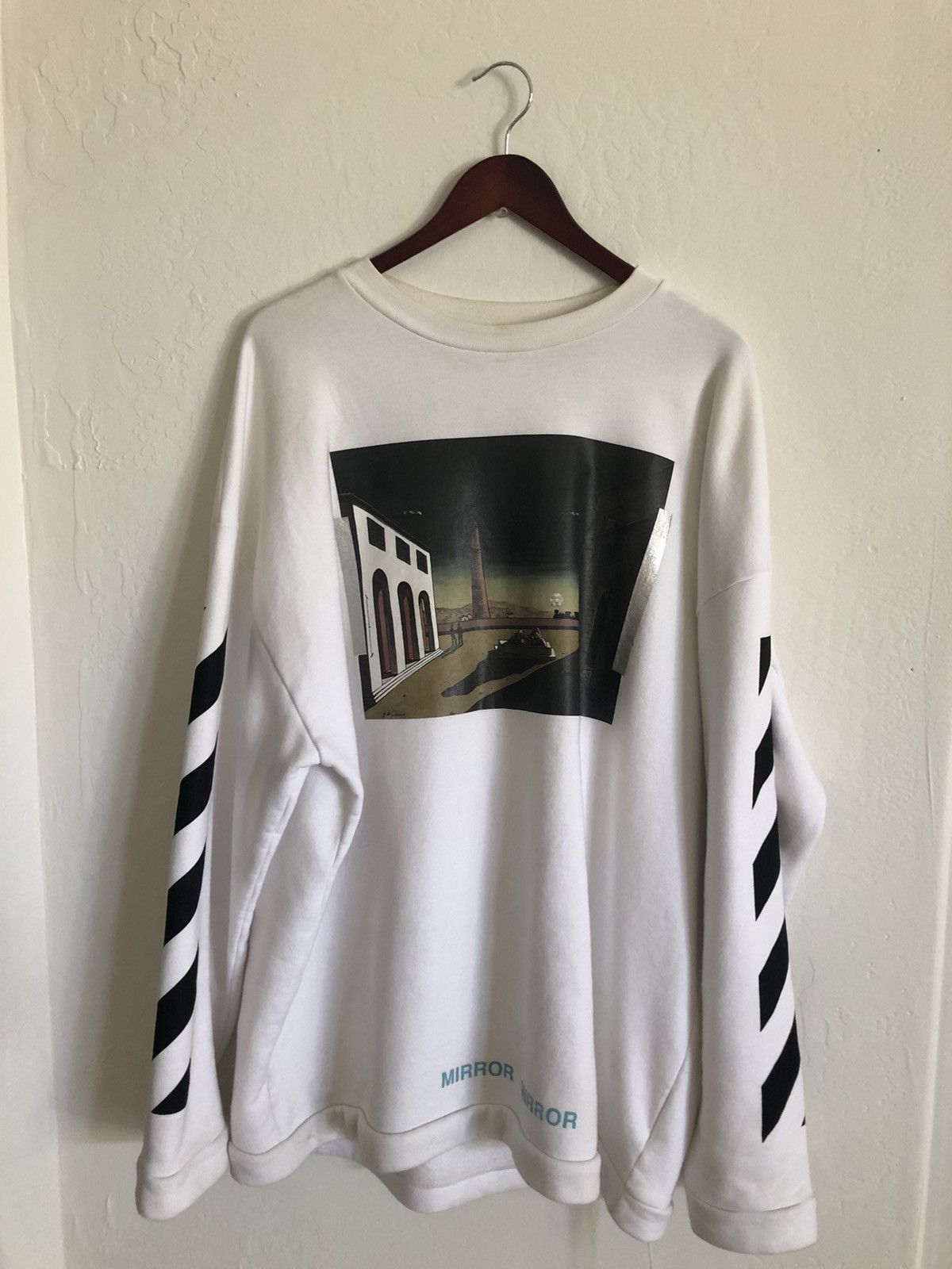 Off White Off white MIRROR MIRROR Crewneck Grailed