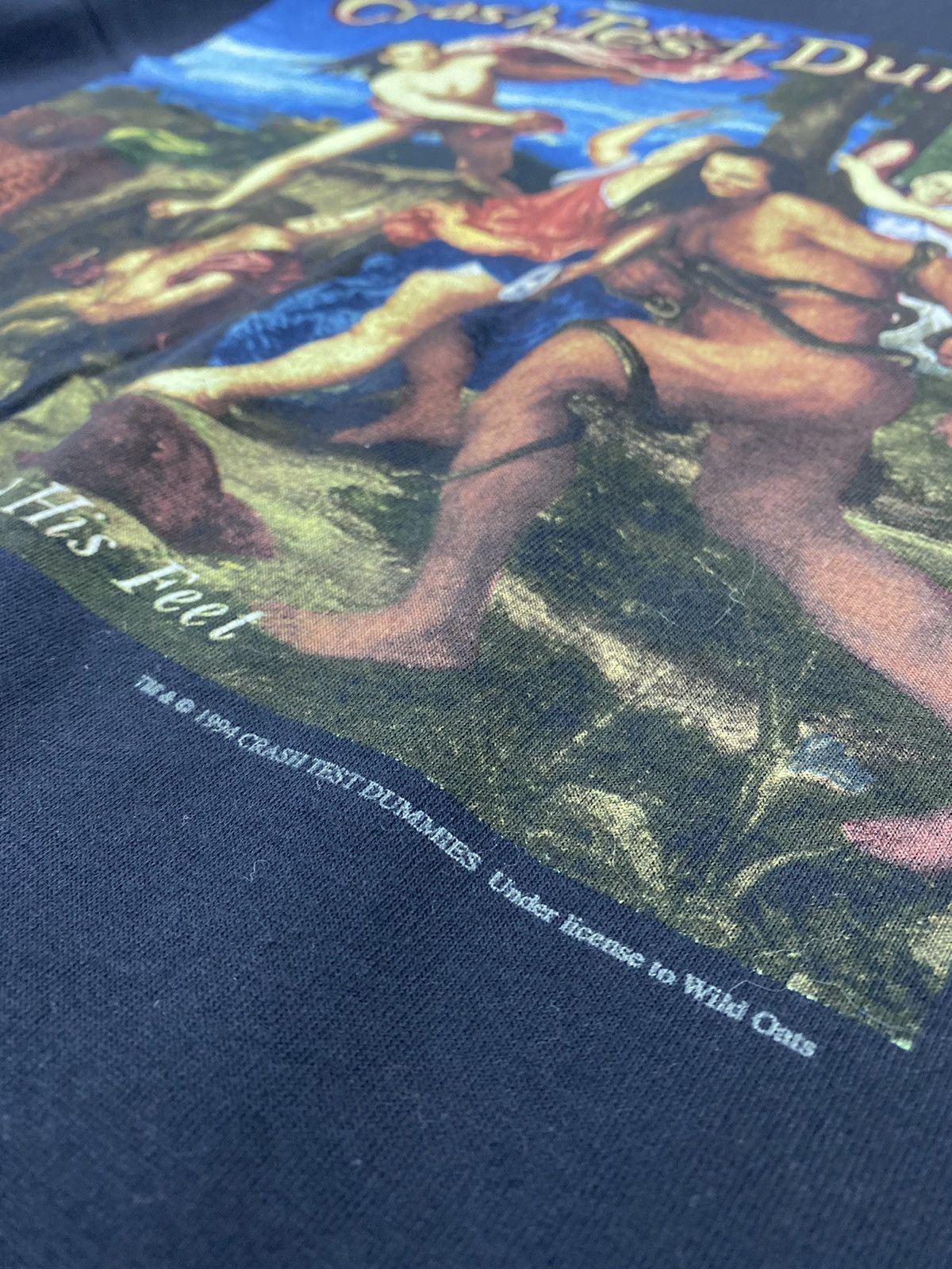 Band Tees vintage 1994 crash test dummies god shuffle his feet t-shirt Size US XL / EU 56 / 4 - 6 Thumbnail