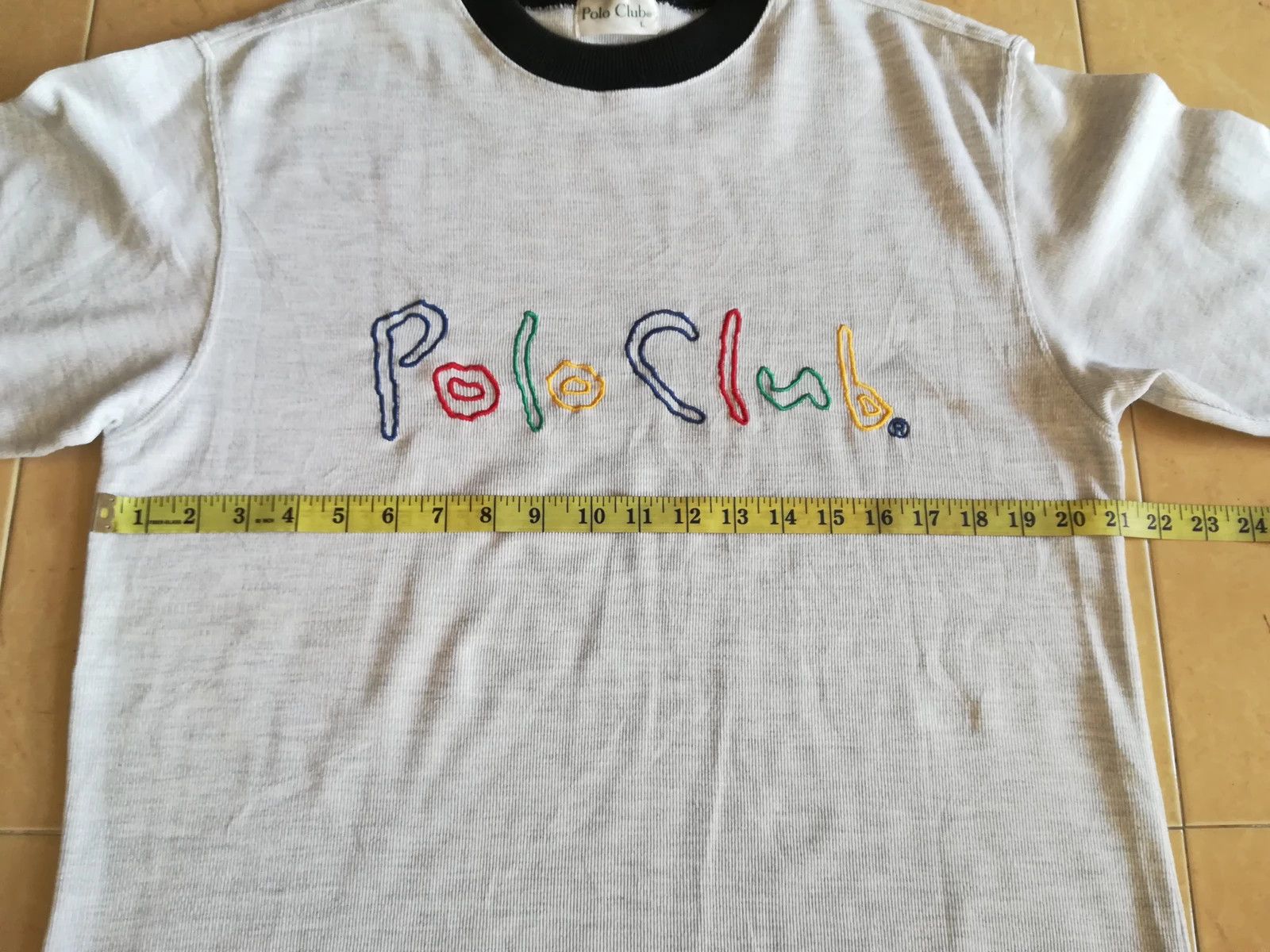Beverly Hills Polo Club × U.S. Polo Assn. Vintage Polo Club Multicolour Logo Tee Size US M / EU 48-50 / 2 - 4 Thumbnail