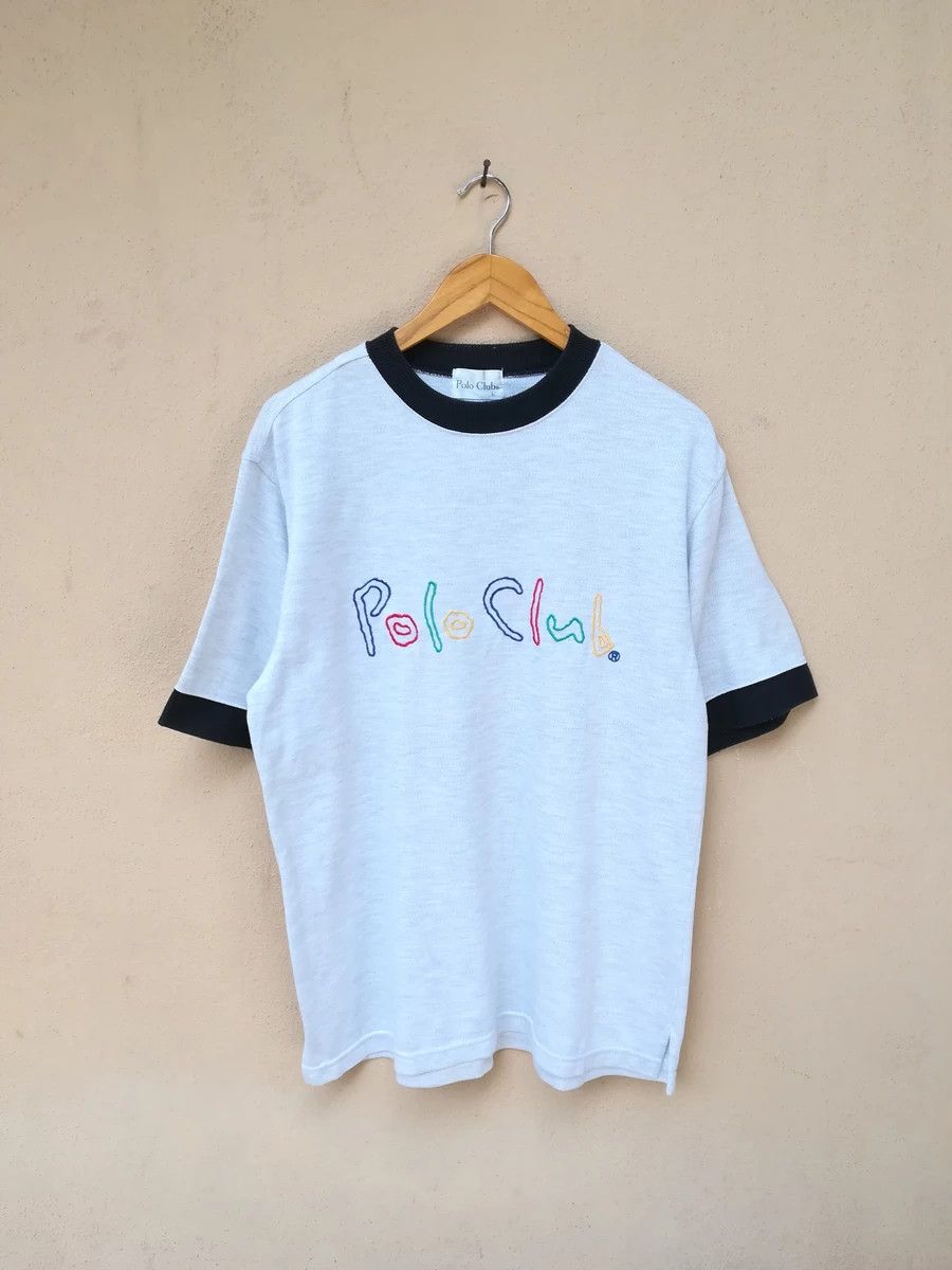 Beverly Hills Polo Club × U.S. Polo Assn. Vintage Polo Club Multicolour Logo Tee Size US M / EU 48-50 / 2 - 1 Thumbnail
