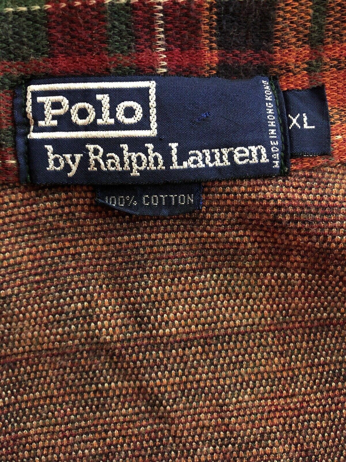 Polo Ralph Lauren POLO RALPH LAUREN FLANNEL WORN BY WILL SMITH FRESH PRINCE Size US XL / EU 56 / 4 - 6 Thumbnail
