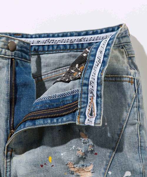 Number (N)ine Number Nine painting jeans Size US 30 / EU 46 - 5 Thumbnail