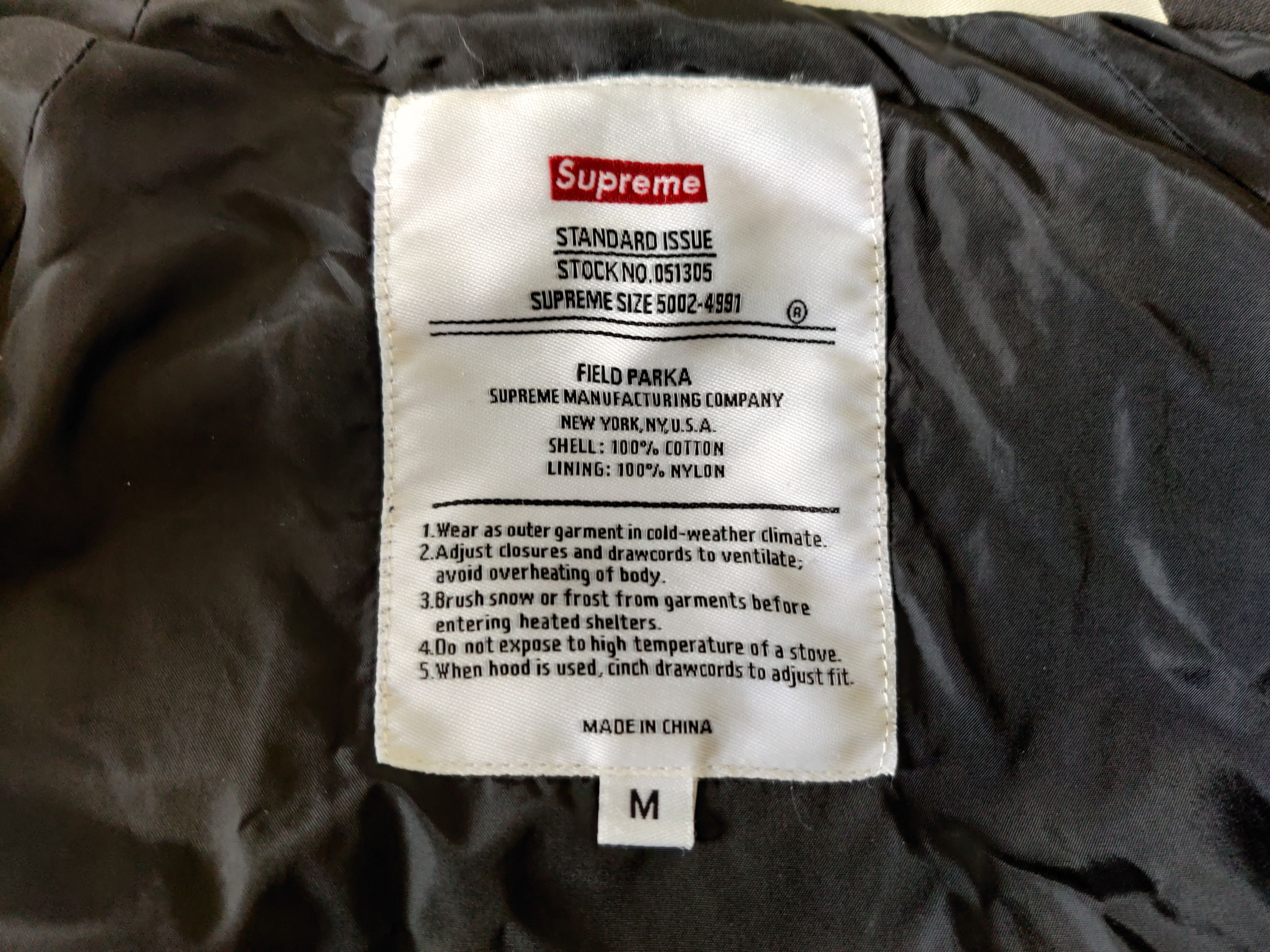 Supreme Supreme FW 13 Field Parka Jacket Urban Camo (Red Camo