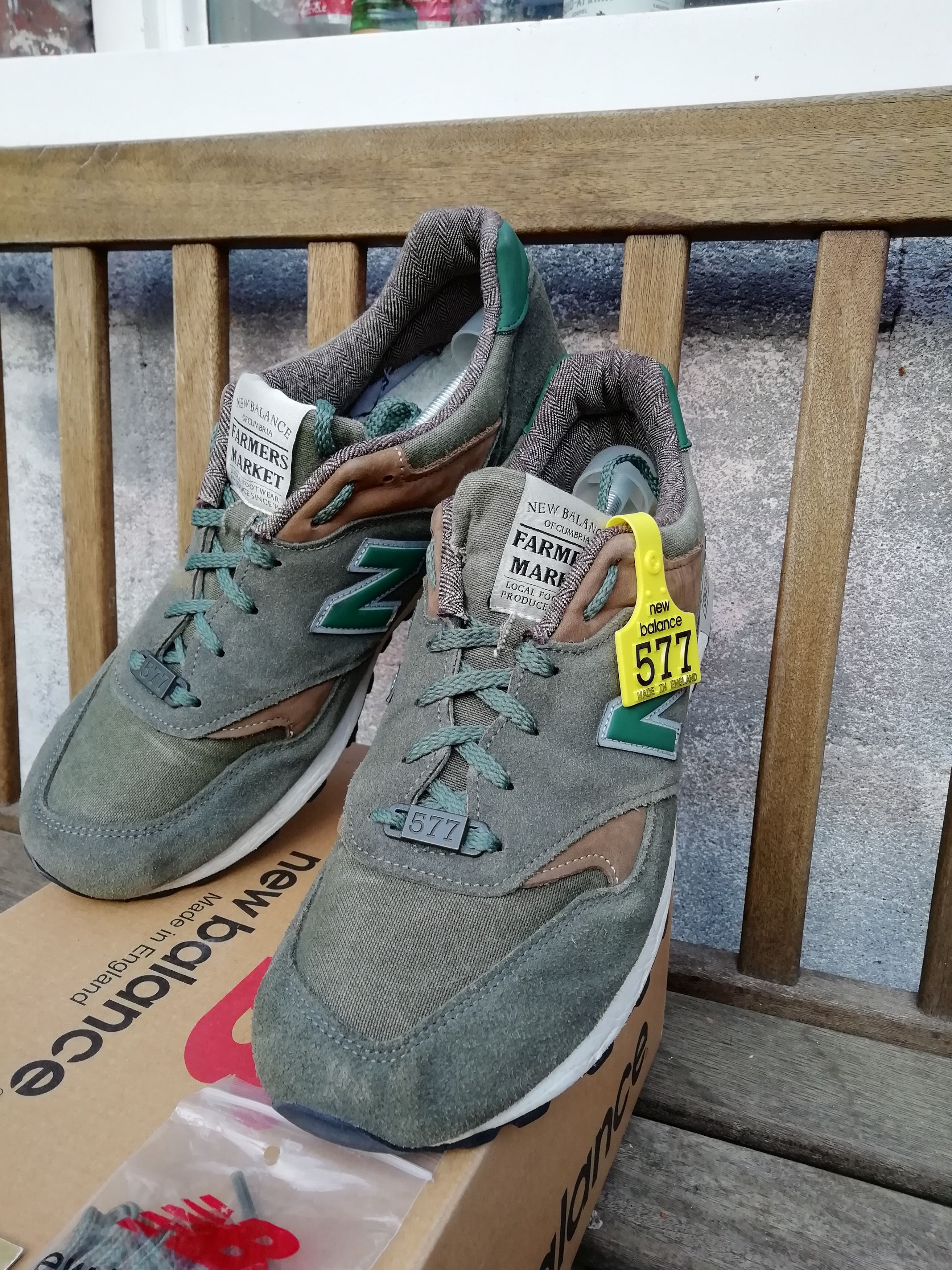New balance 577 olive green sale