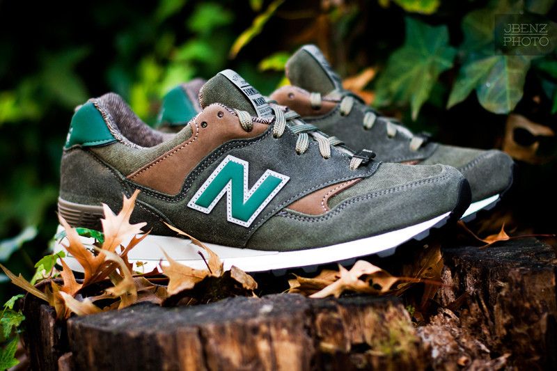 New balance 577 olive green best sale