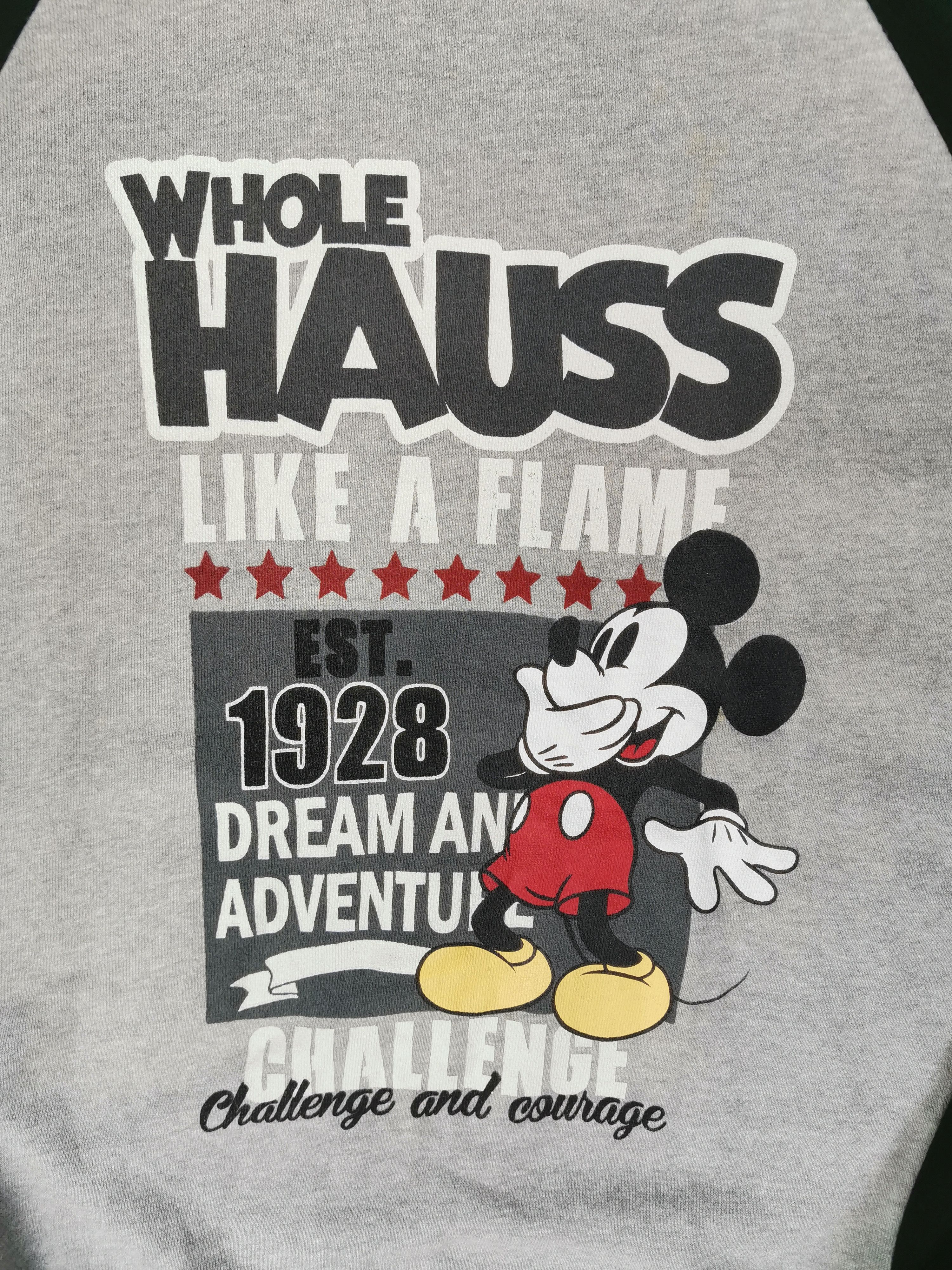 Disney Vintage Disney Whole Hauss Big Logo Sweatshirts Size US M / EU 48-50 / 2 - 7 Thumbnail
