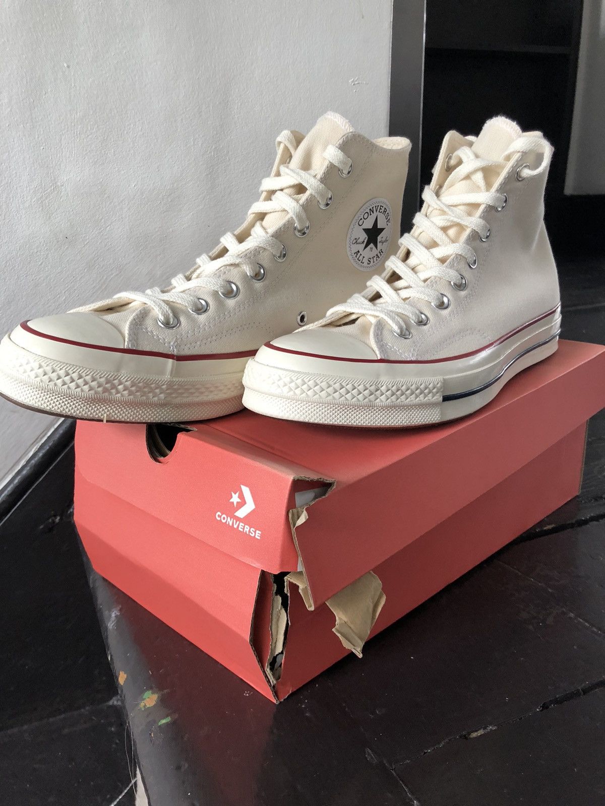 Converse all star 70 hi parchment on sale