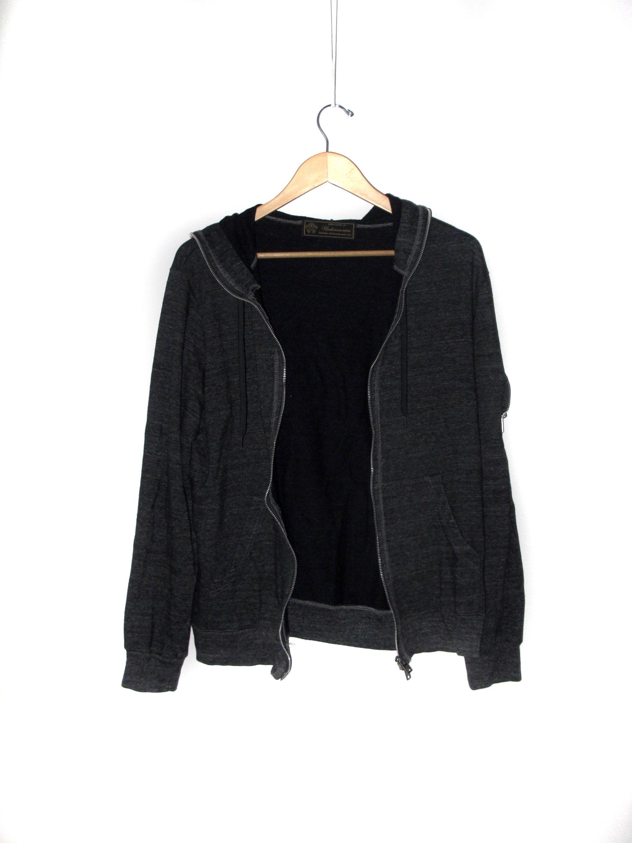 Undercover AW09 Charcoal Gimp Hoodie Size US M / EU 48-50 / 2 - 4 Thumbnail