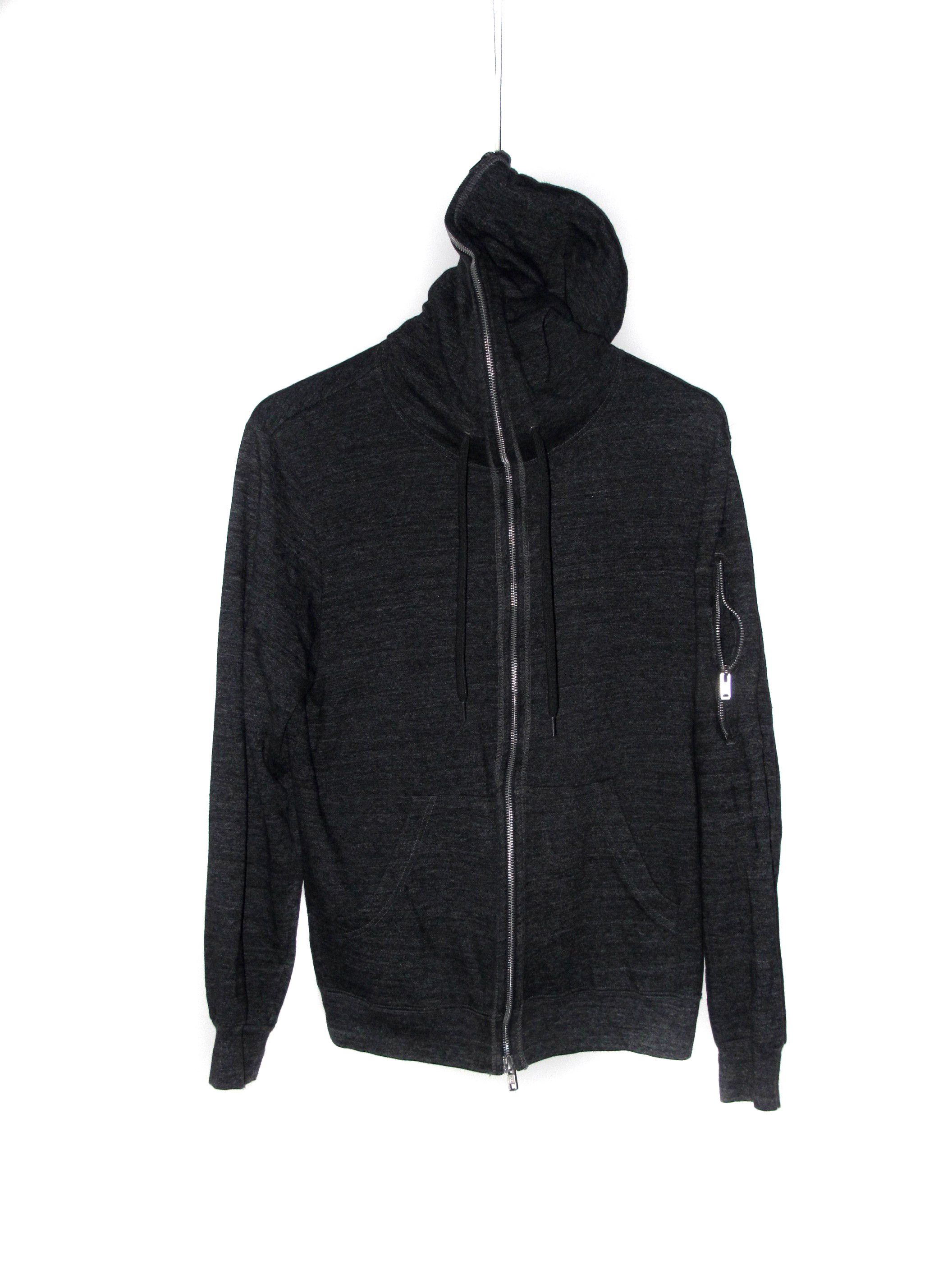 Undercover AW09 Charcoal Gimp Hoodie Size US M / EU 48-50 / 2 - 2 Thumbnail
