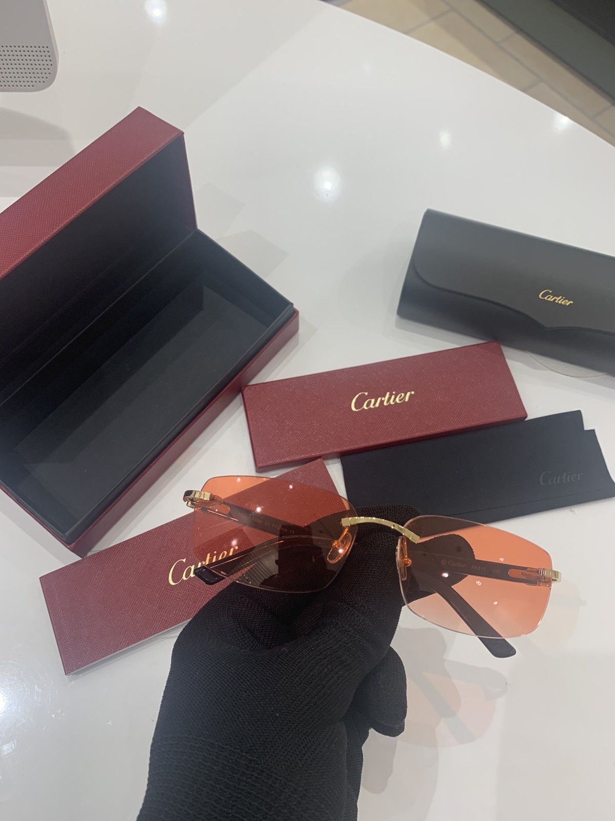 Cartier Cartier Decor C Composite glasses | Grailed