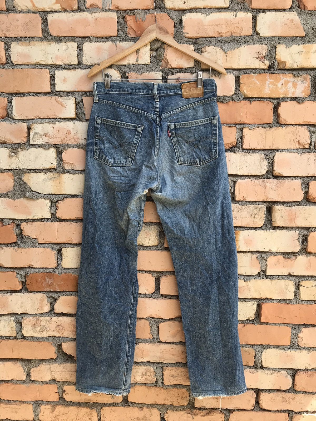 Levi's Vintage Clothing × Seditionaries Vintage levis big E distressed denim Size US 31 - 2 Thumbnail