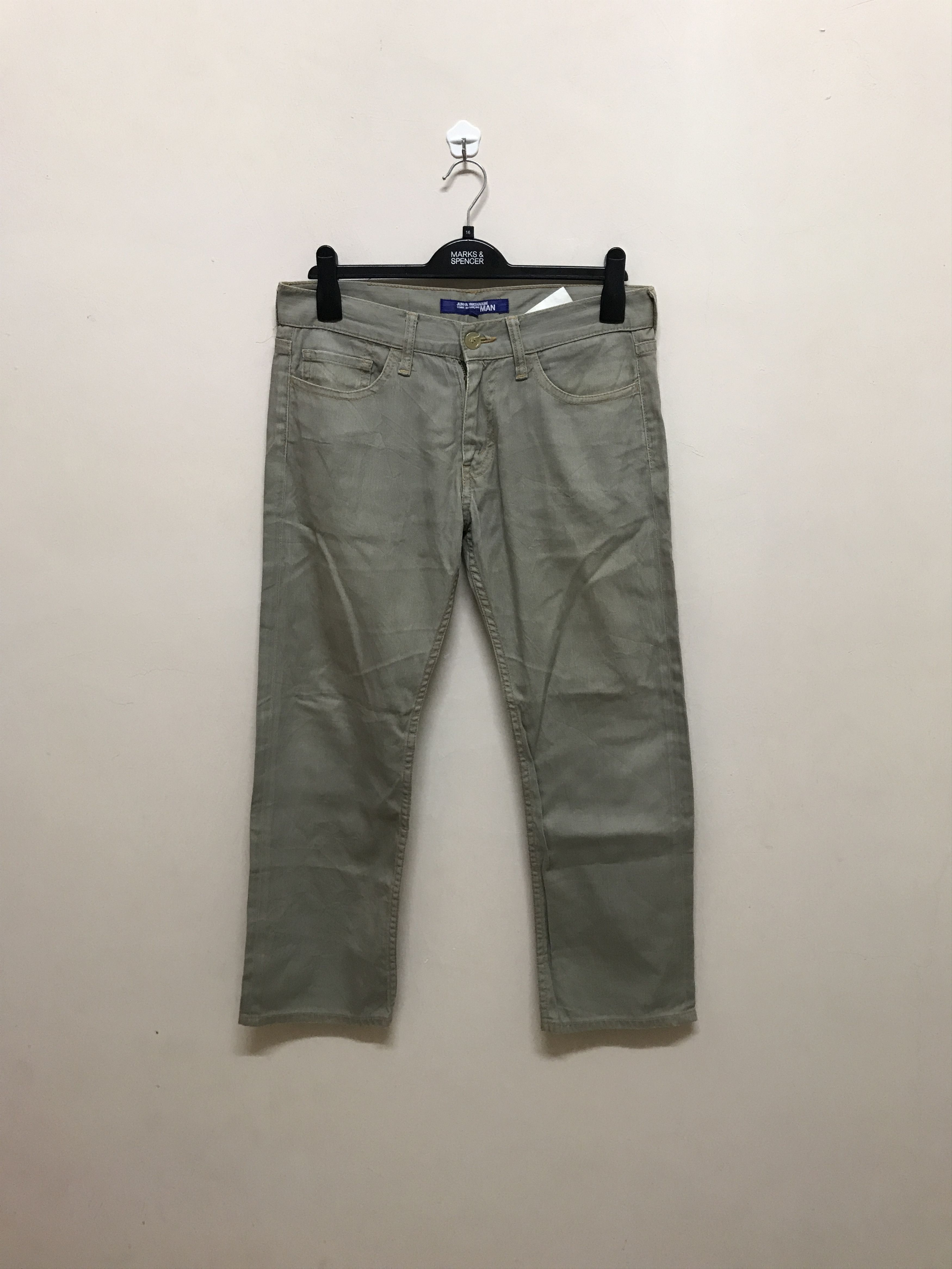 Comme des Garcons × Junya Watanabe LAST DROP BEFORE DELETE CROPPED PANTS BY JUNYA WATANABE Size US 32 / EU 48 - 1 Thumbnail