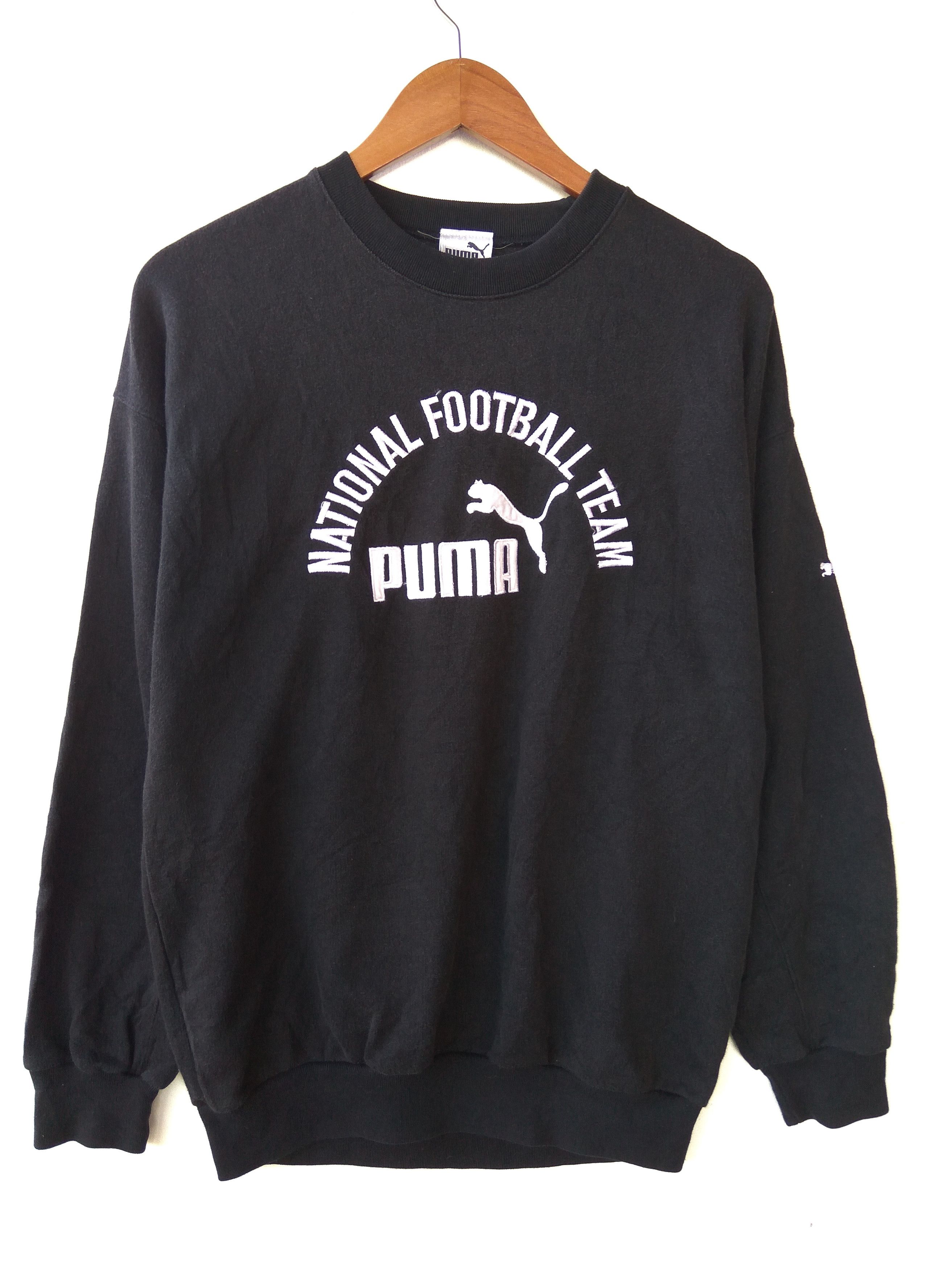 Puma Vintage Puma sweatshirt spell out jumper embroidery Size US L / EU 52-54 / 3 - 1 Thumbnail