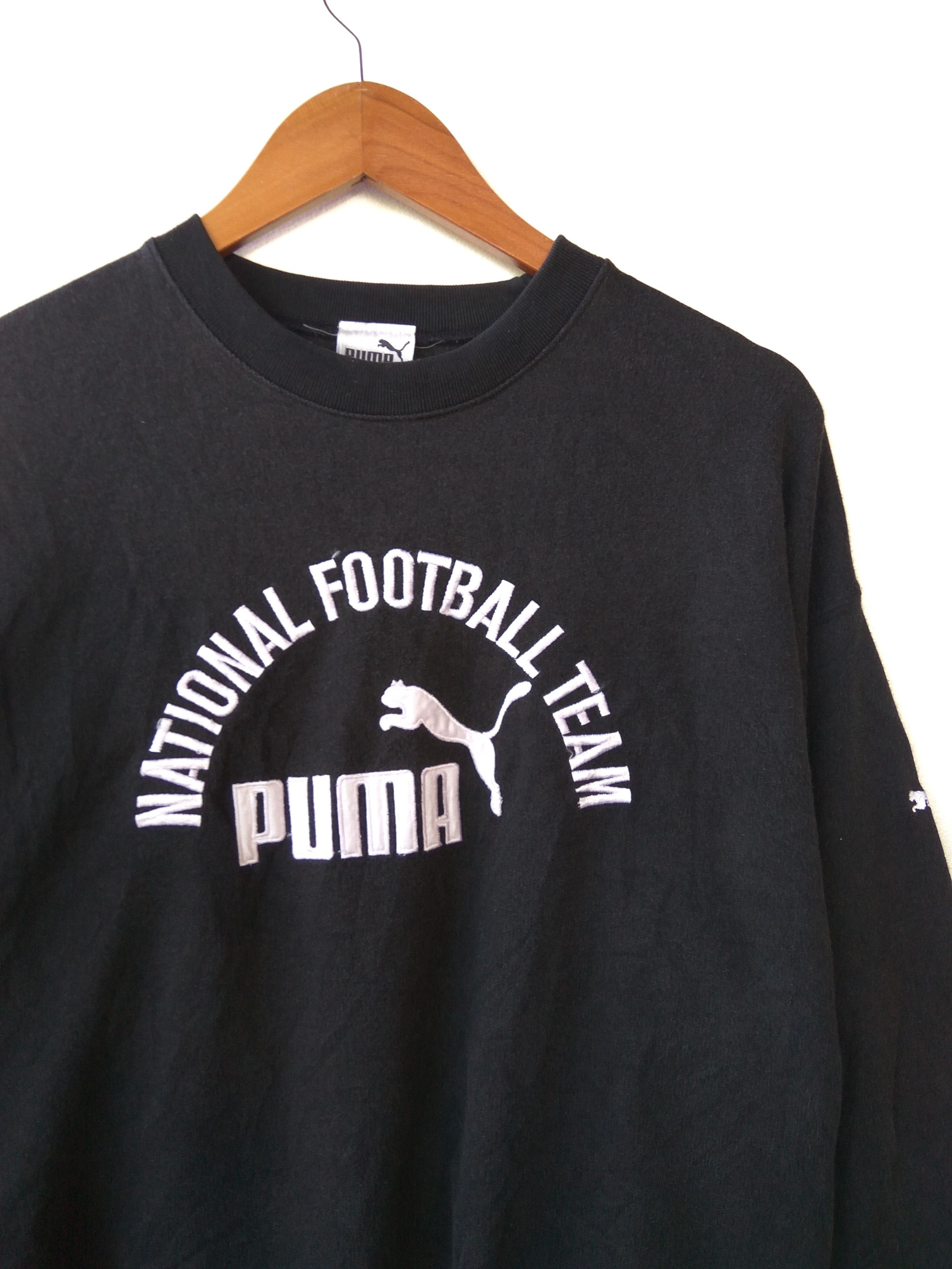 Puma Vintage Puma sweatshirt spell out jumper embroidery Size US L / EU 52-54 / 3 - 2 Thumbnail