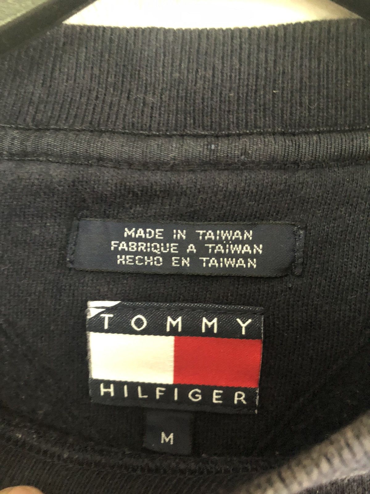 Tommy Hilfiger TOMMY HILFIGER Sweatshirt Spell Out 03/07 Size US XL / EU 56 / 4 - 2 Thumbnail
