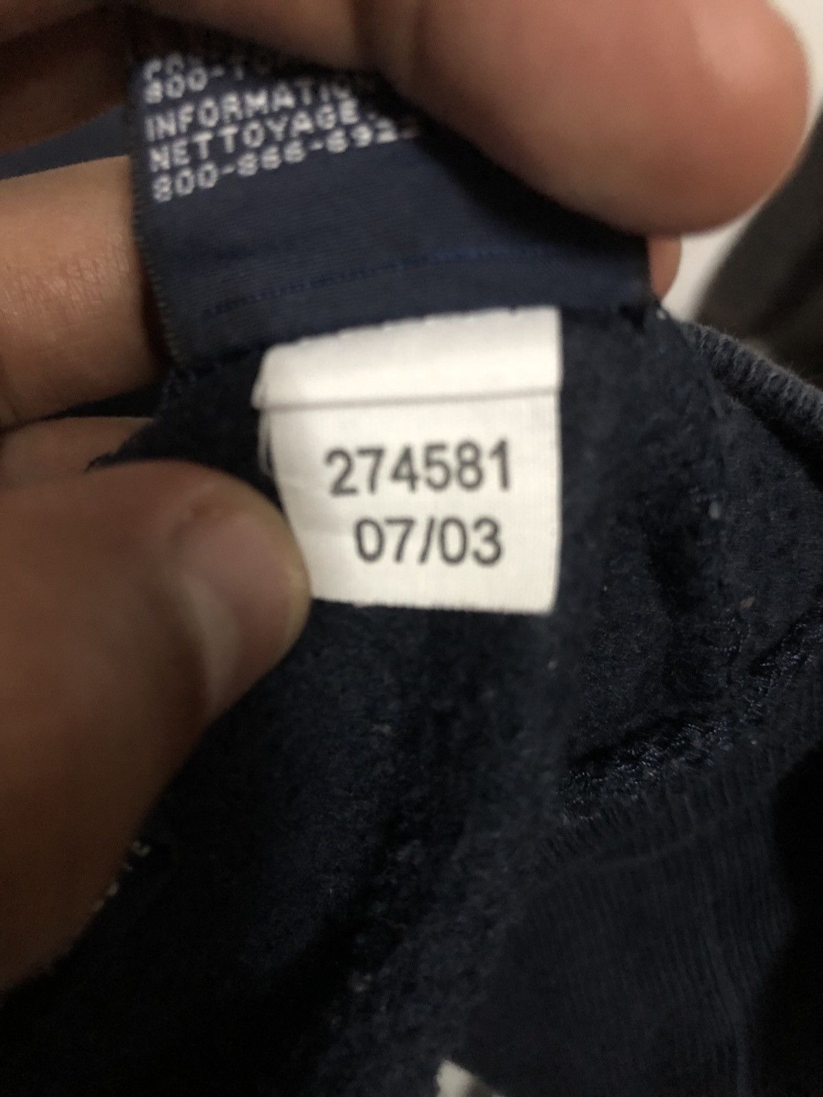 Tommy Hilfiger TOMMY HILFIGER Sweatshirt Spell Out 03/07 Size US XL / EU 56 / 4 - 5 Thumbnail