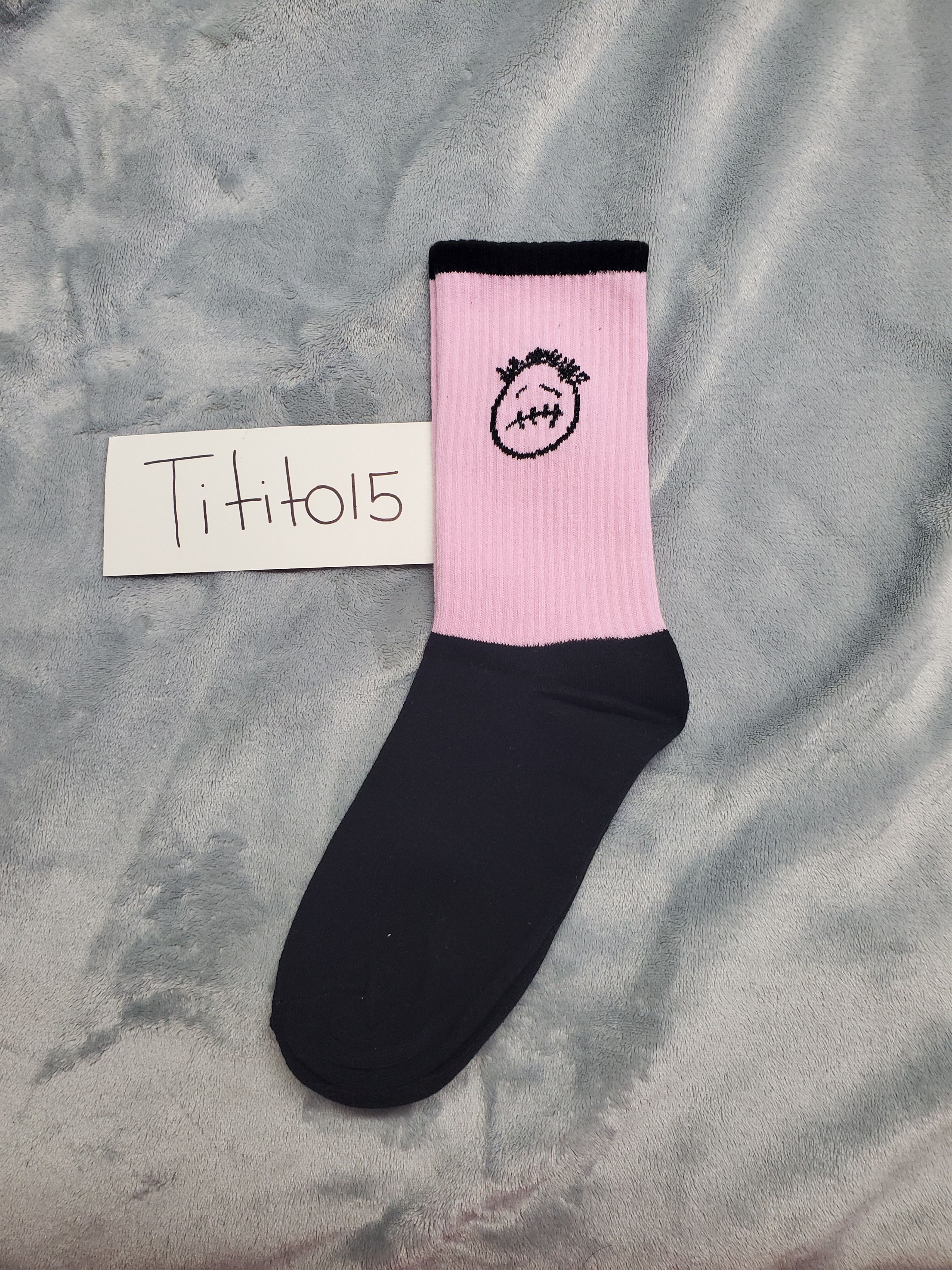 travis scott socks pink