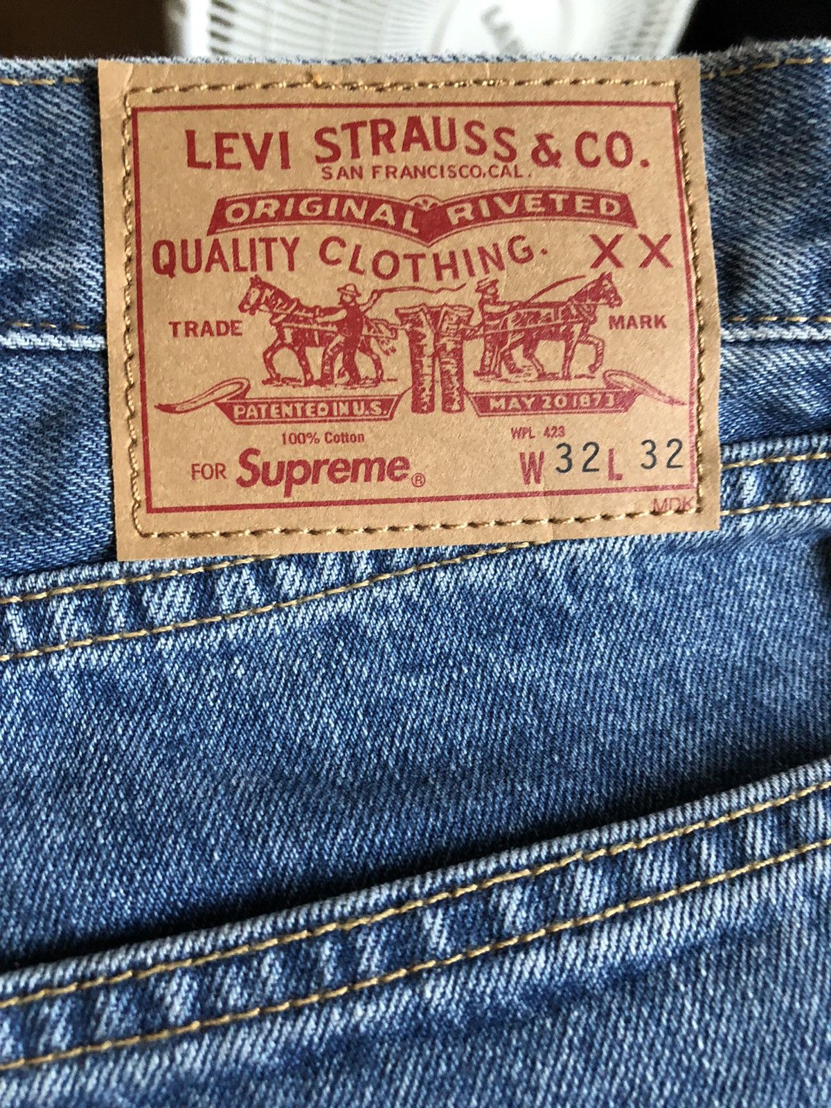 Levi's × Supreme Supreme x Levi Size US 32 / EU 48 - 6 Thumbnail