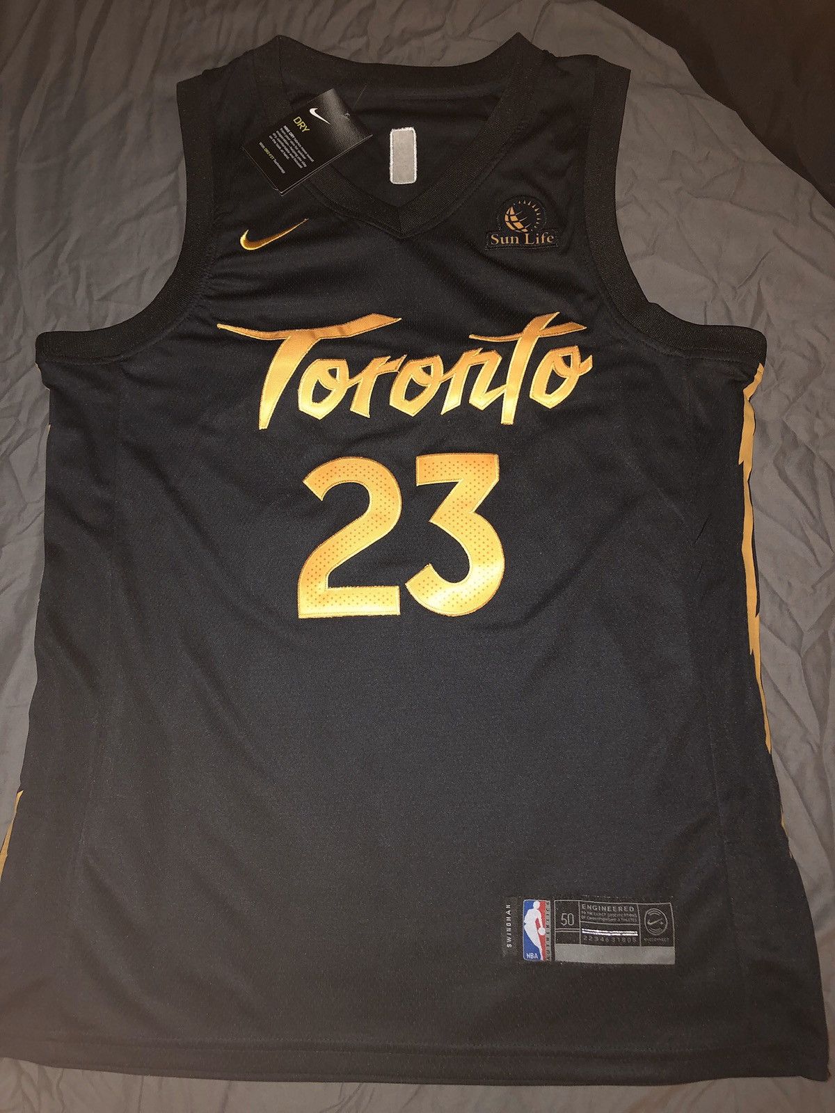 Nike Toronto Raptors Ovo Vanvleet Jersey Grailed