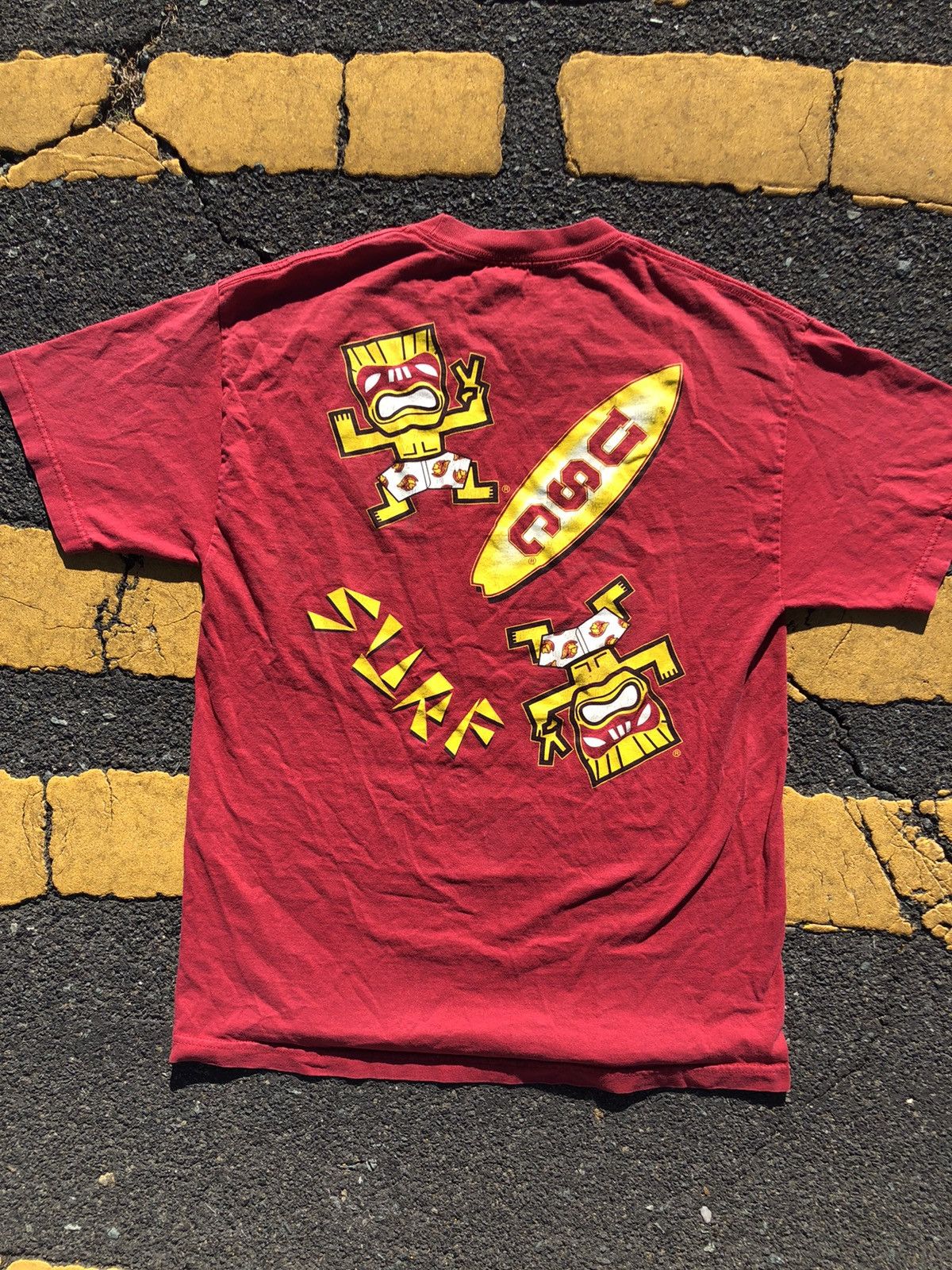 90s USC Surf Club Vintage College Tee Shirt Travis Scott