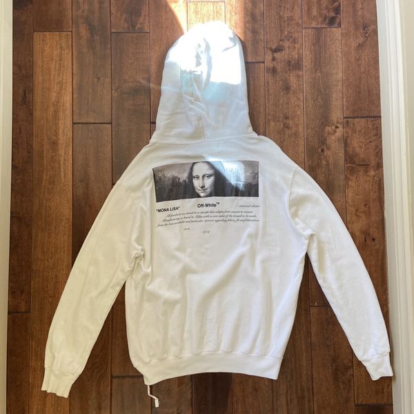 Off white 04 discount mona lisa hoodie