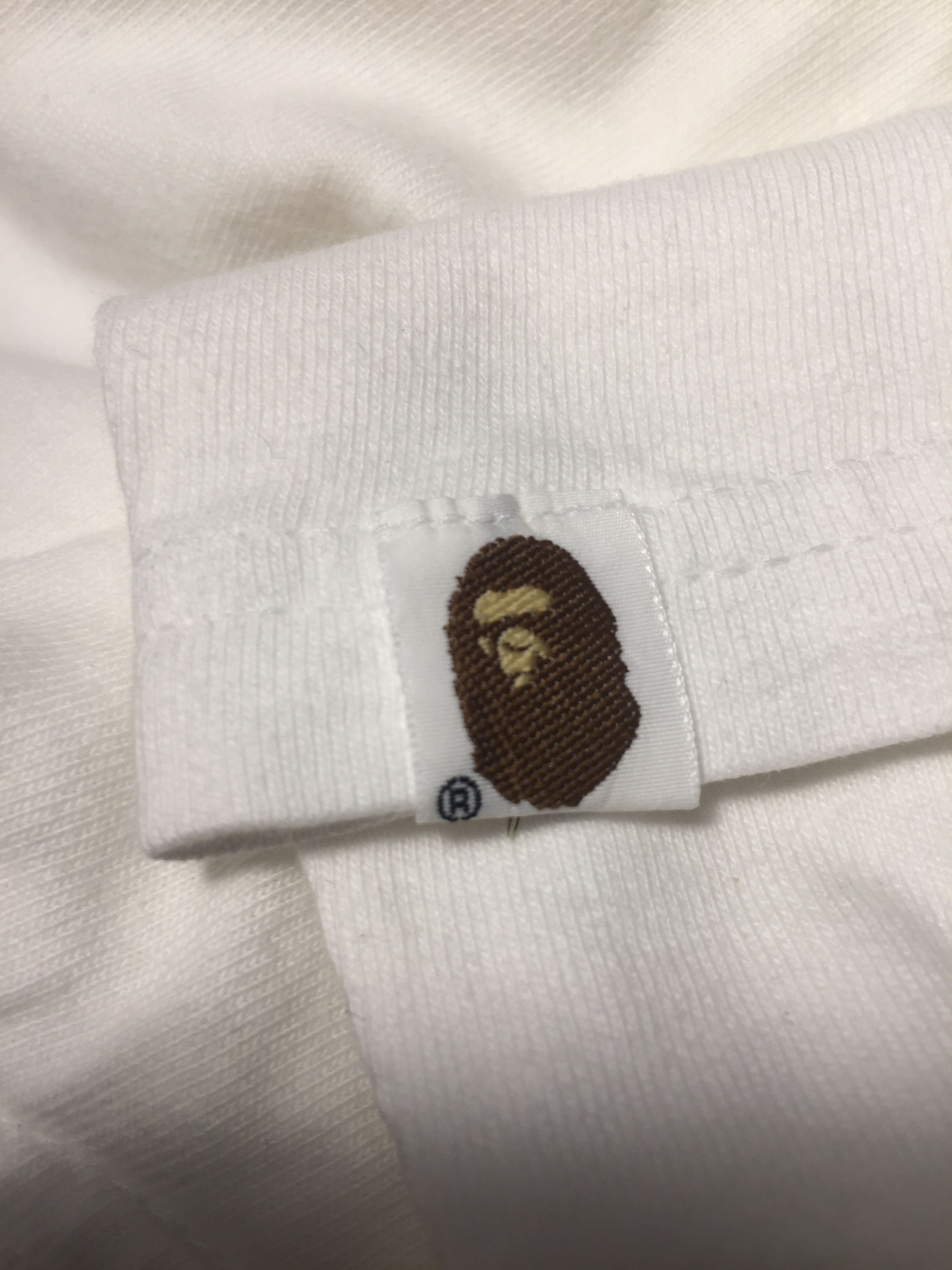 Bape 1998 A Bathing Ape Com Tee White Large General Bape OGHanes Size US L / EU 52-54 / 3 - 7 Thumbnail