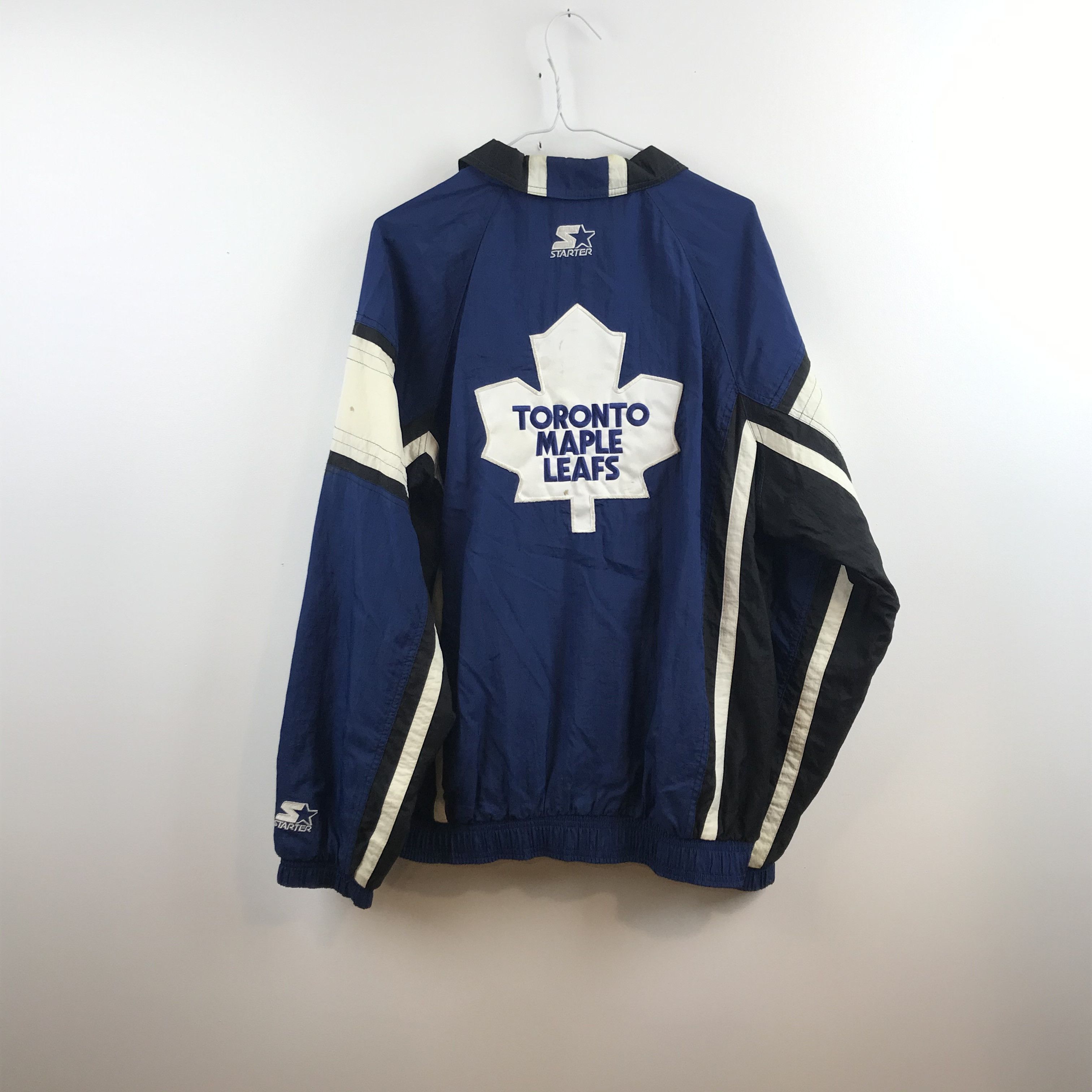 Vintage Vintage 90s Starter - Toronto Maple Leafs - Windbreaker 