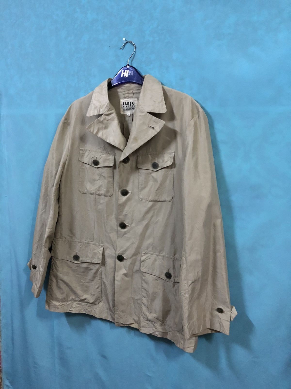 Takeo Kikuchi TAKEO KIKUCHI GENTLEMAN LIGHT COAT Size US L / EU 52-54 / 3 - 2 Thumbnail