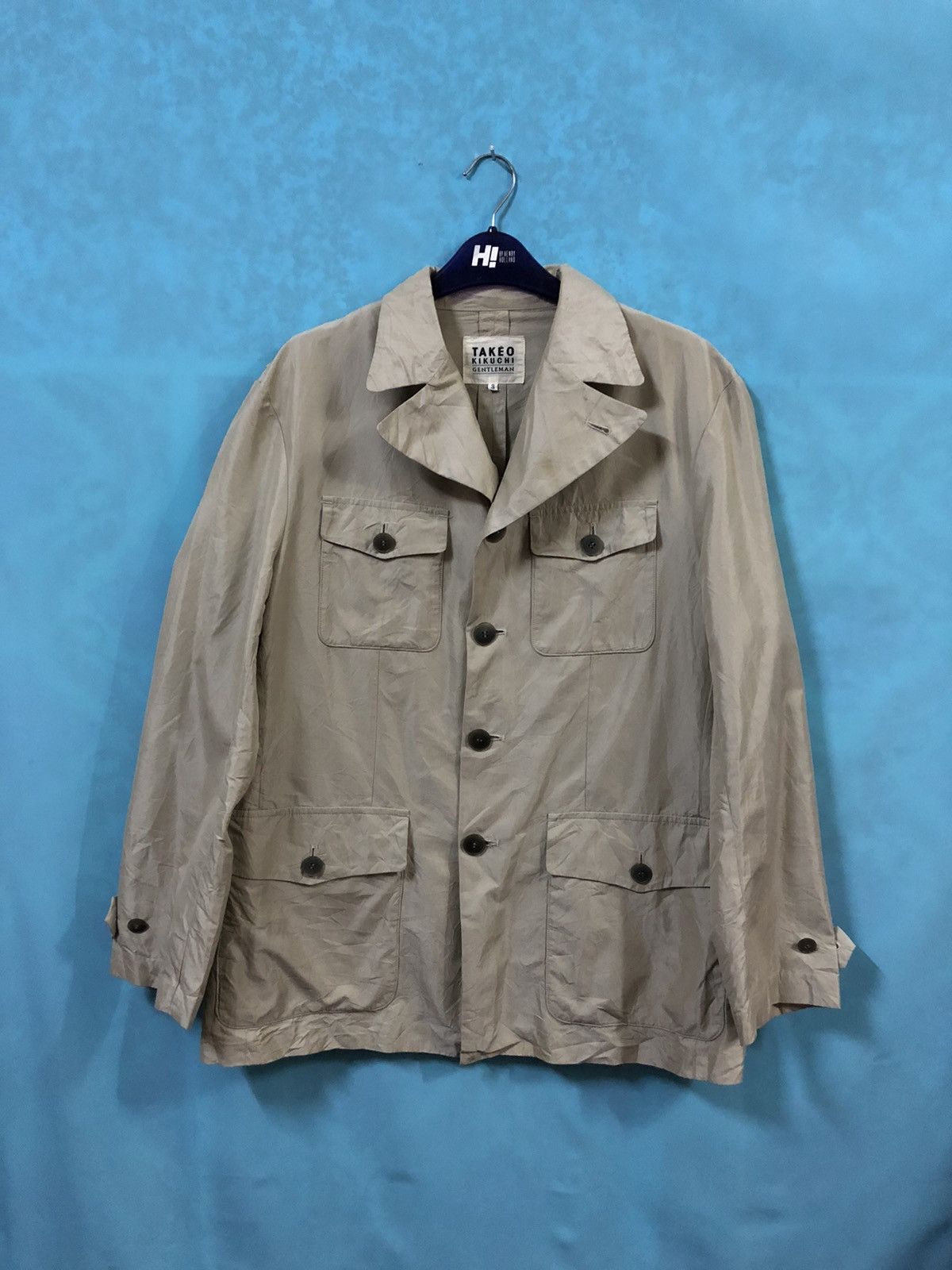 Takeo Kikuchi TAKEO KIKUCHI GENTLEMAN LIGHT COAT Size US L / EU 52-54 / 3 - 1 Thumbnail
