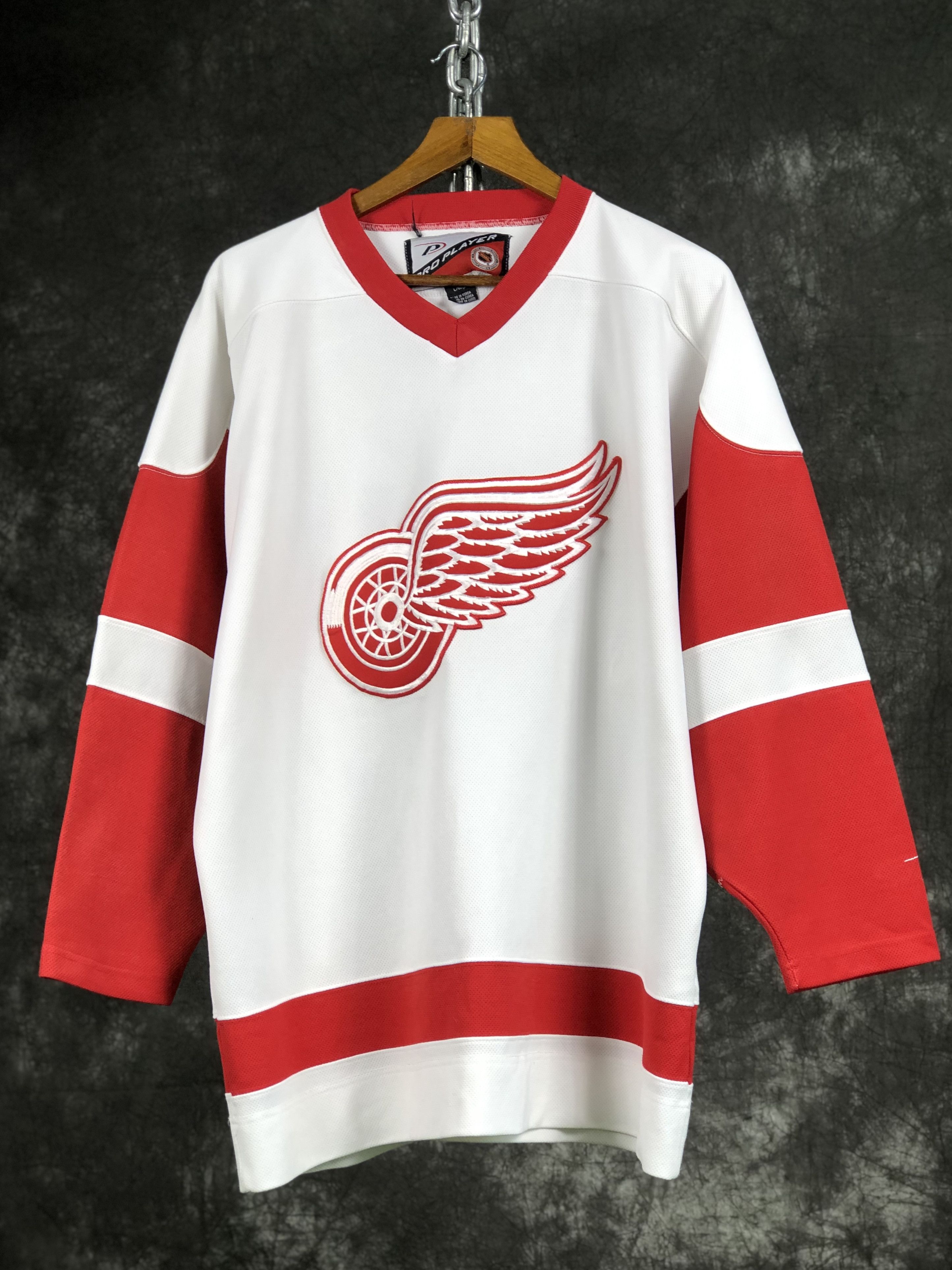 Vintage Kanye west NHL detroit red wings jersey (rare) | Grailed