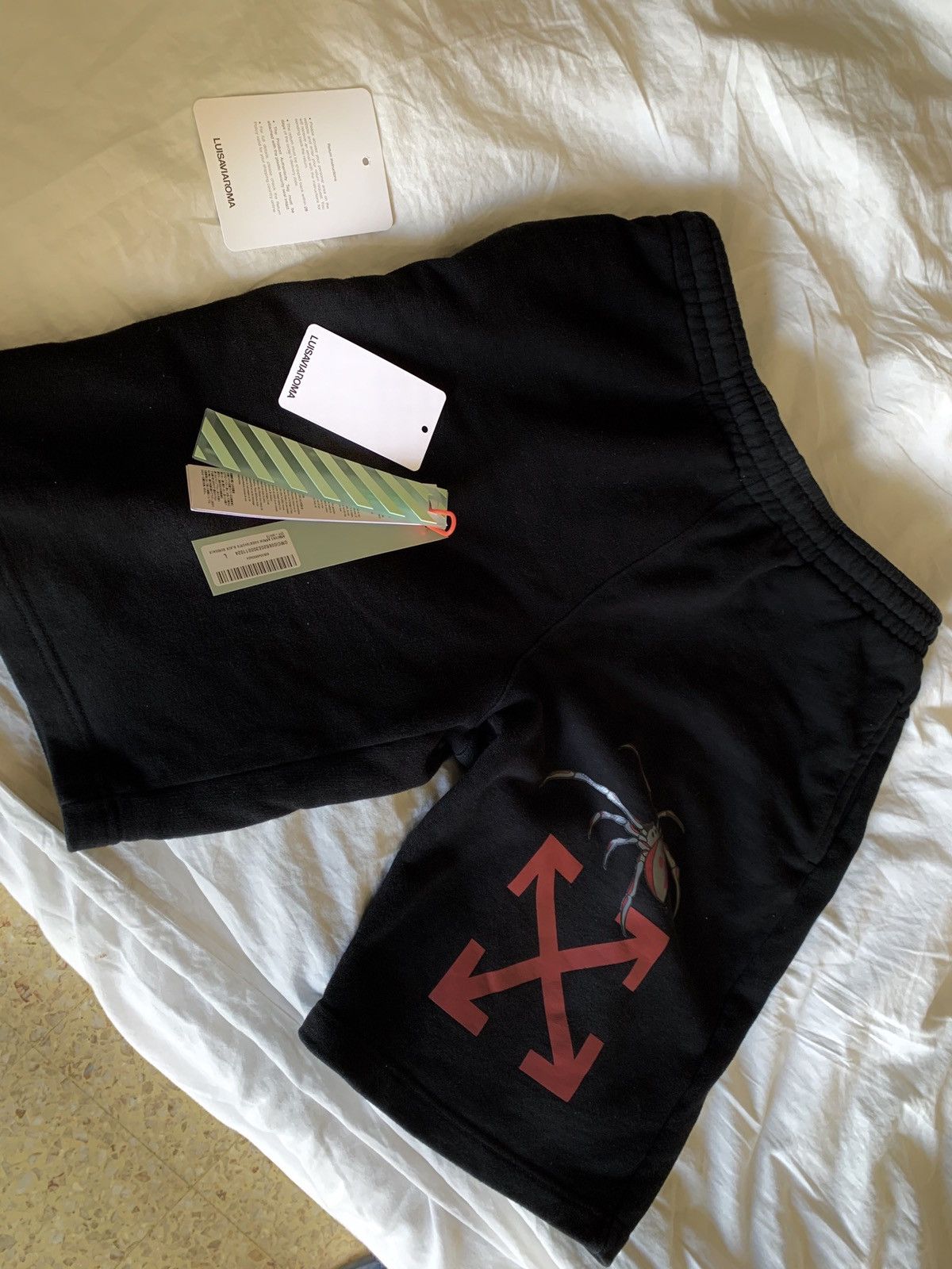 Off white spider sales shorts