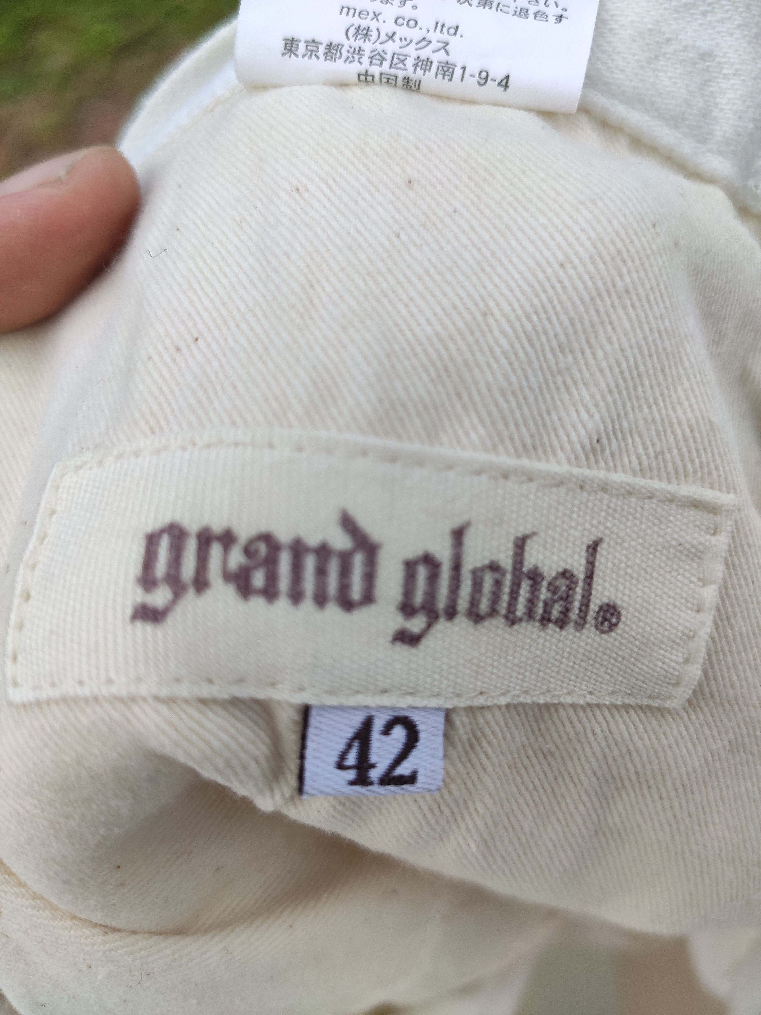 Designer Grand Global pants selvedge Size US 33 - 7 Thumbnail