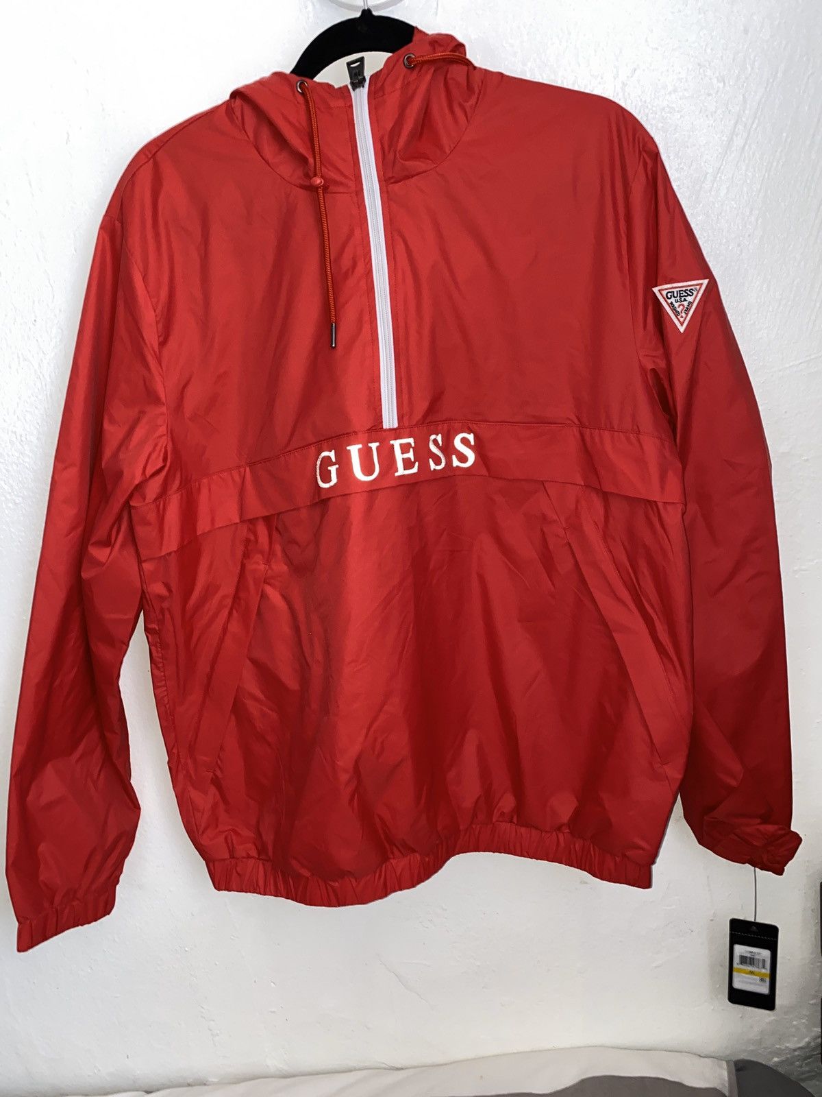 Guess cheap popover windbreaker