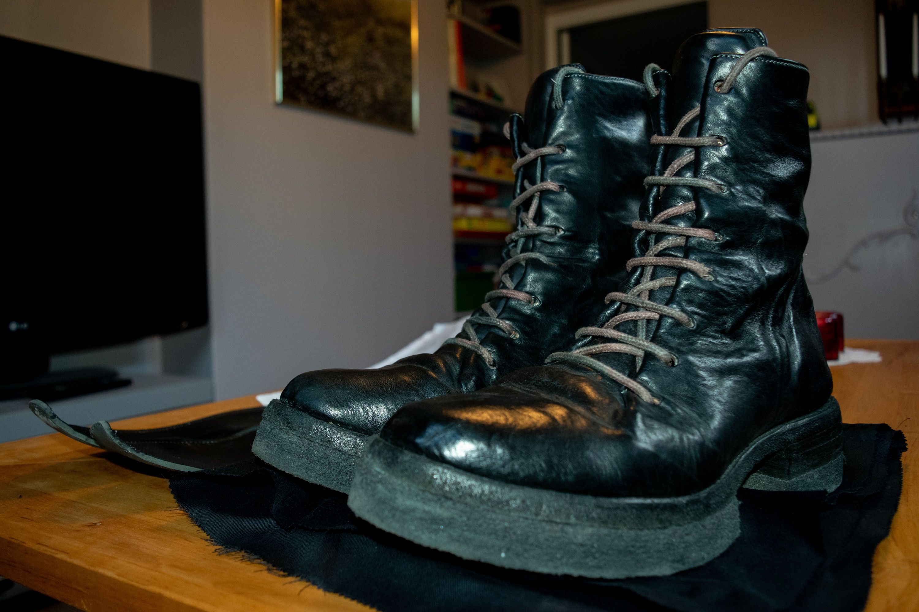 Carol Christian Poell AM/2609-IN COMBAT Boots | Grailed