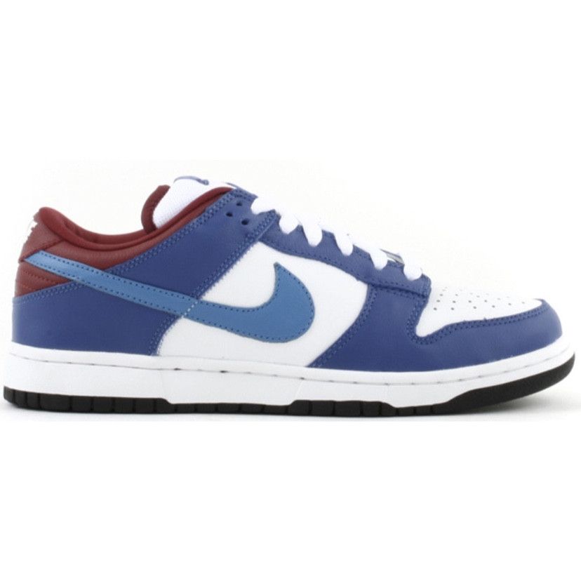Nike 2006 Nike SB Dunk Low Pro Neptune Blue / White / Red FT Size US 11 / EU 44 - 12 Thumbnail