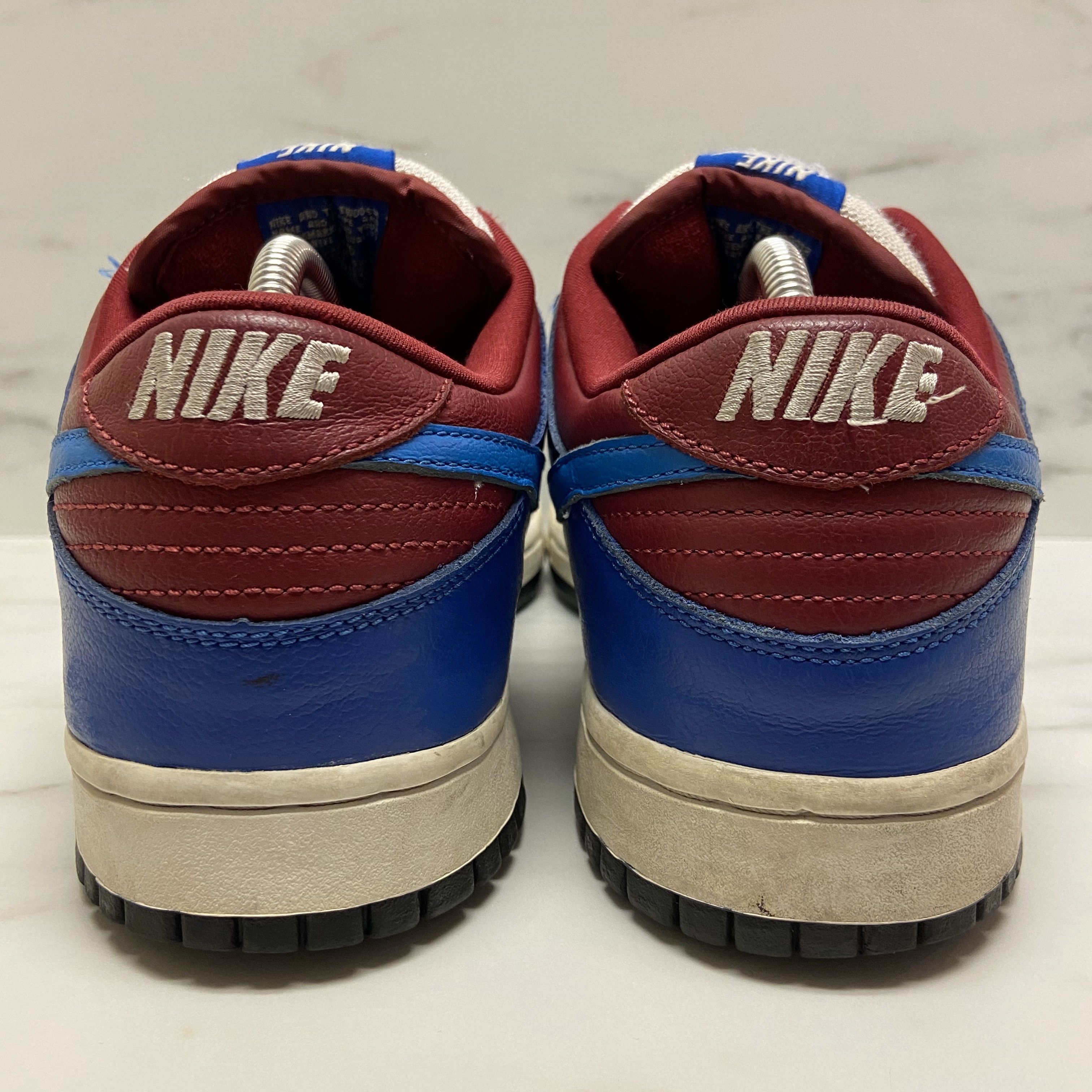 Nike 2006 Nike SB Dunk Low Pro Neptune Blue / White / Red FT Size US 11 / EU 44 - 3 Thumbnail