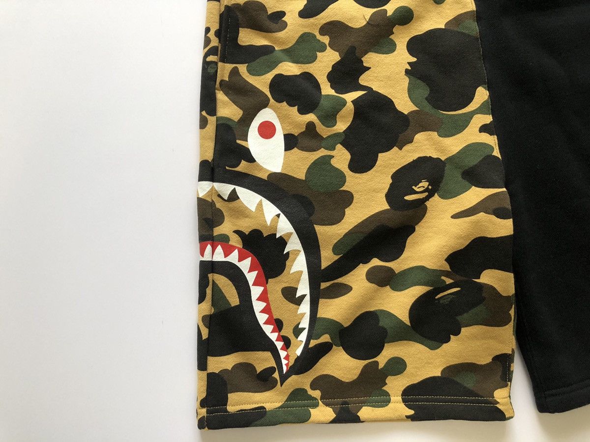 Bape BAPE camo side shark sweat shorts (new) Size US 36 / EU 52 - 2 Thumbnail
