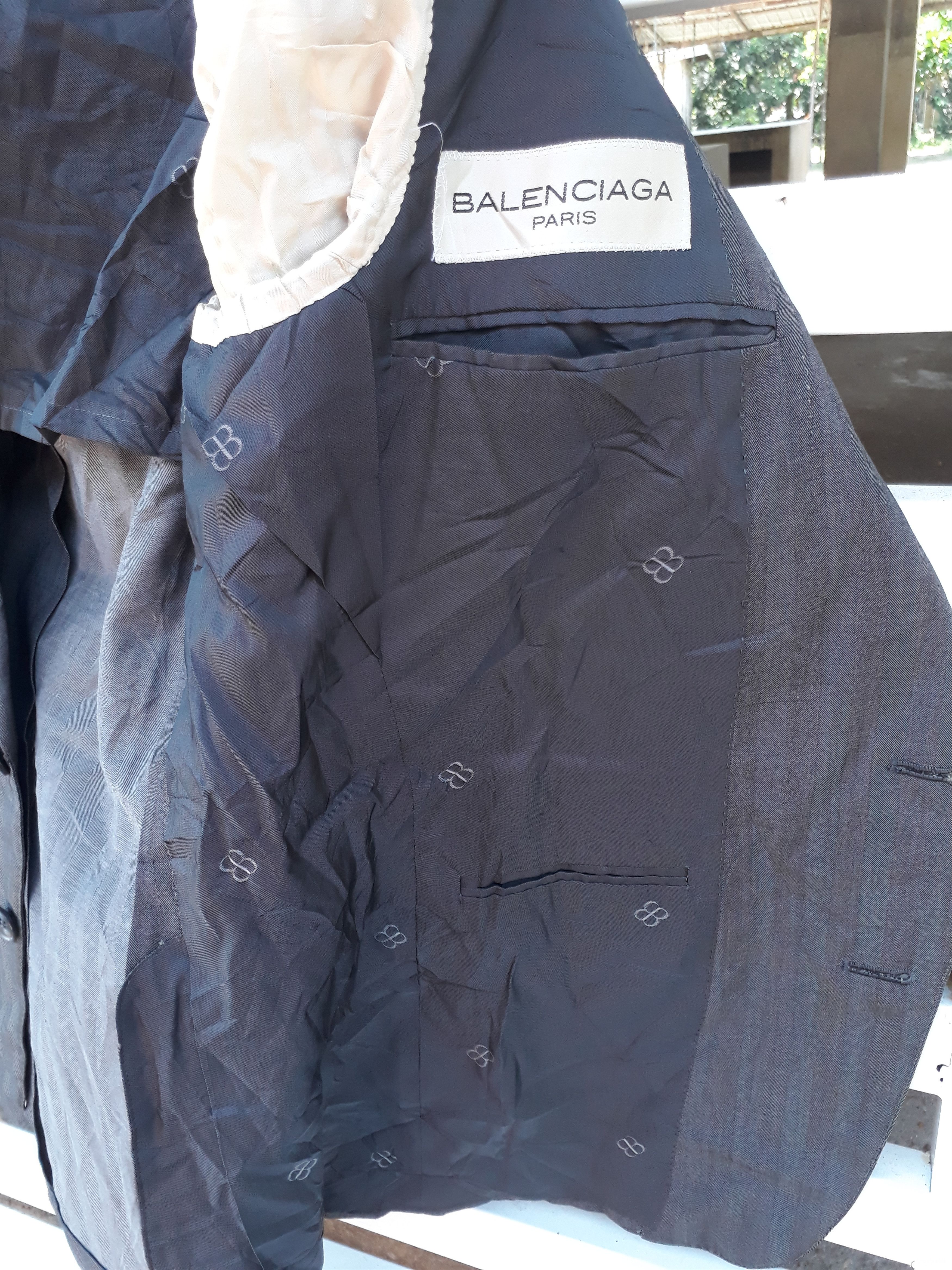 Balenciaga Rare!!!Vintage balenciaga cerruti 1881 woven in Italy Size US L / EU 52-54 / 3 - 8 Thumbnail