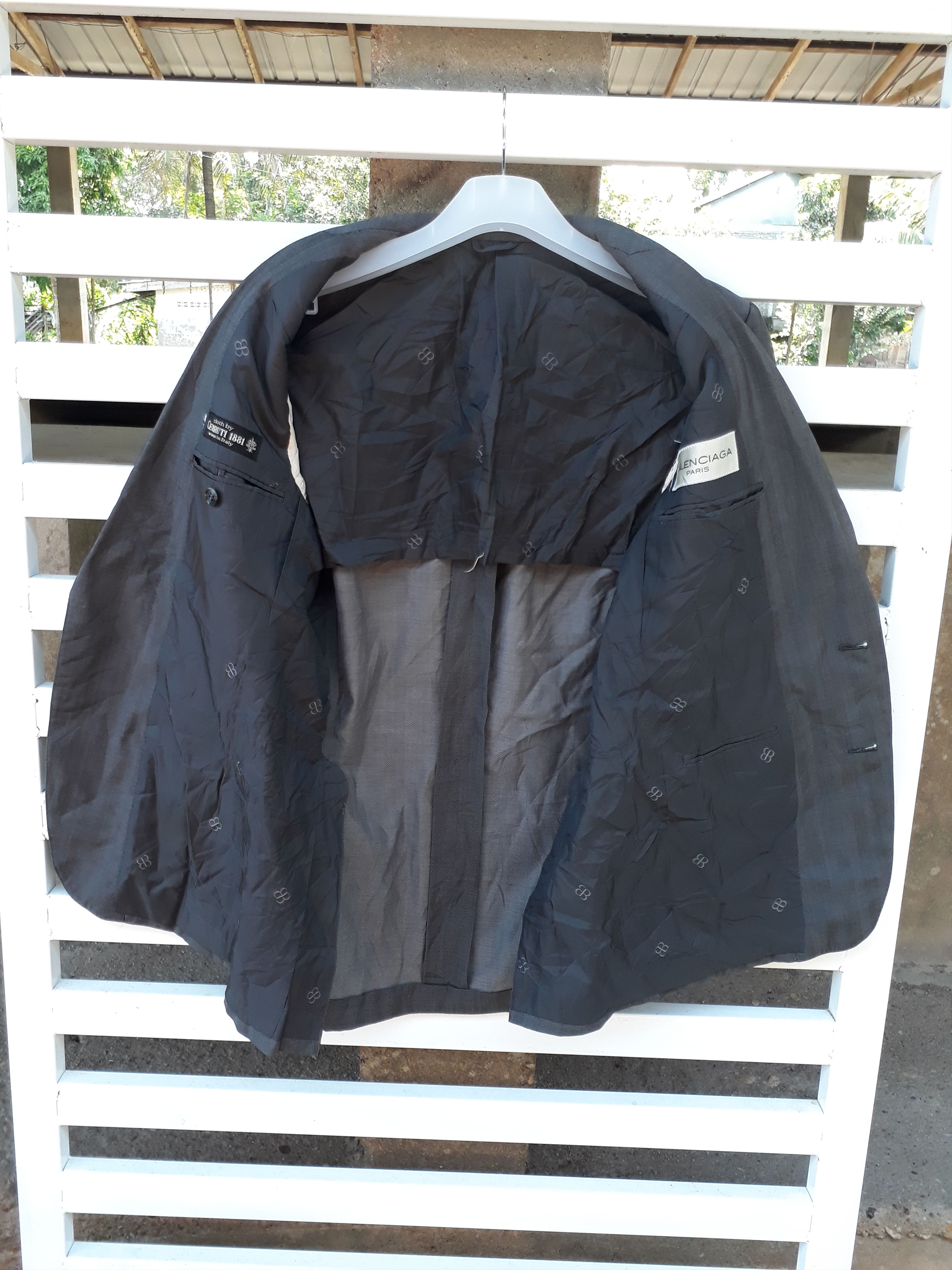Balenciaga Rare!!!Vintage balenciaga cerruti 1881 woven in Italy Size US L / EU 52-54 / 3 - 2 Thumbnail
