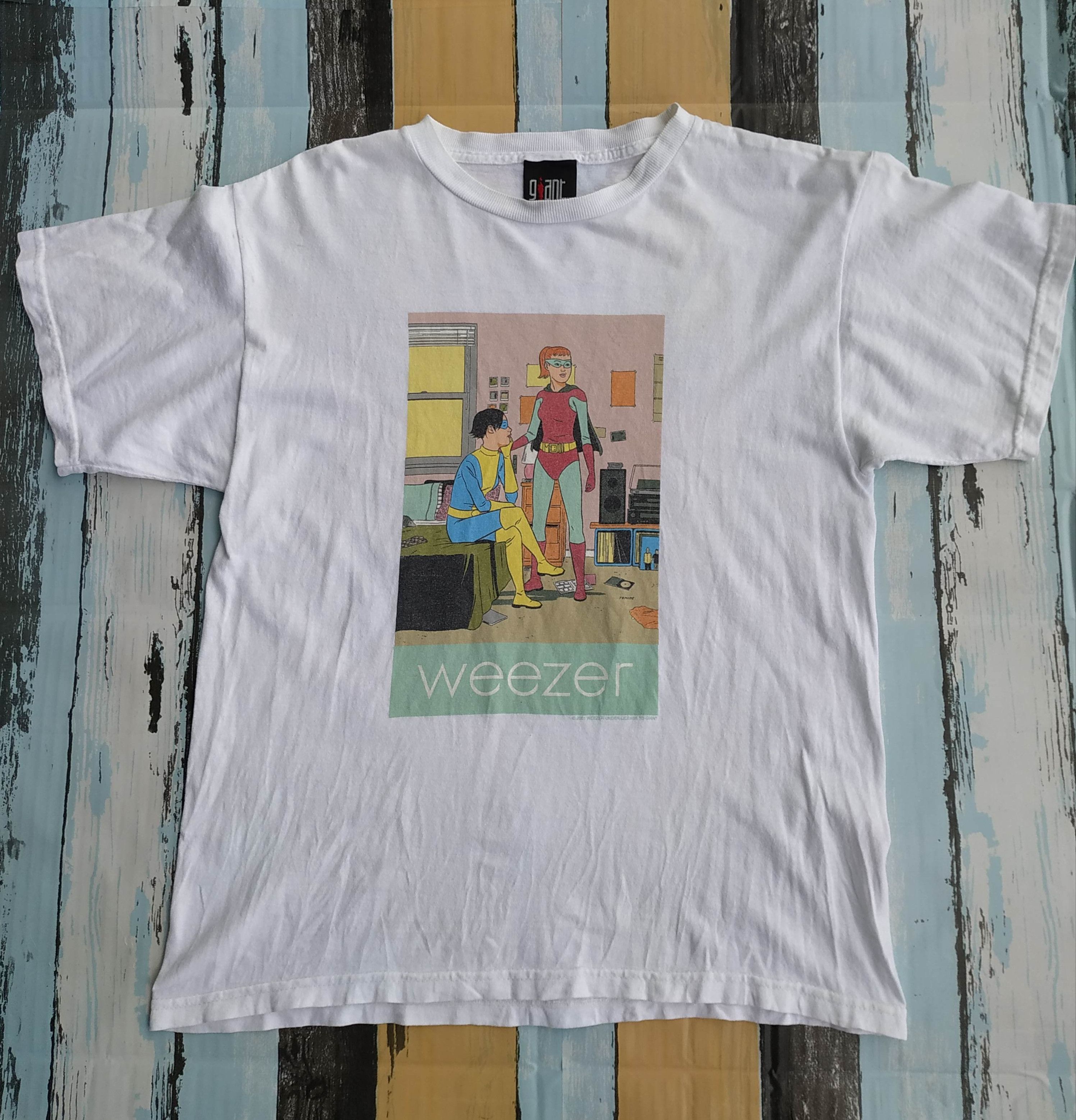 Vintage Vintage Weezer 2001 Tour Shirt Adult S | Grailed