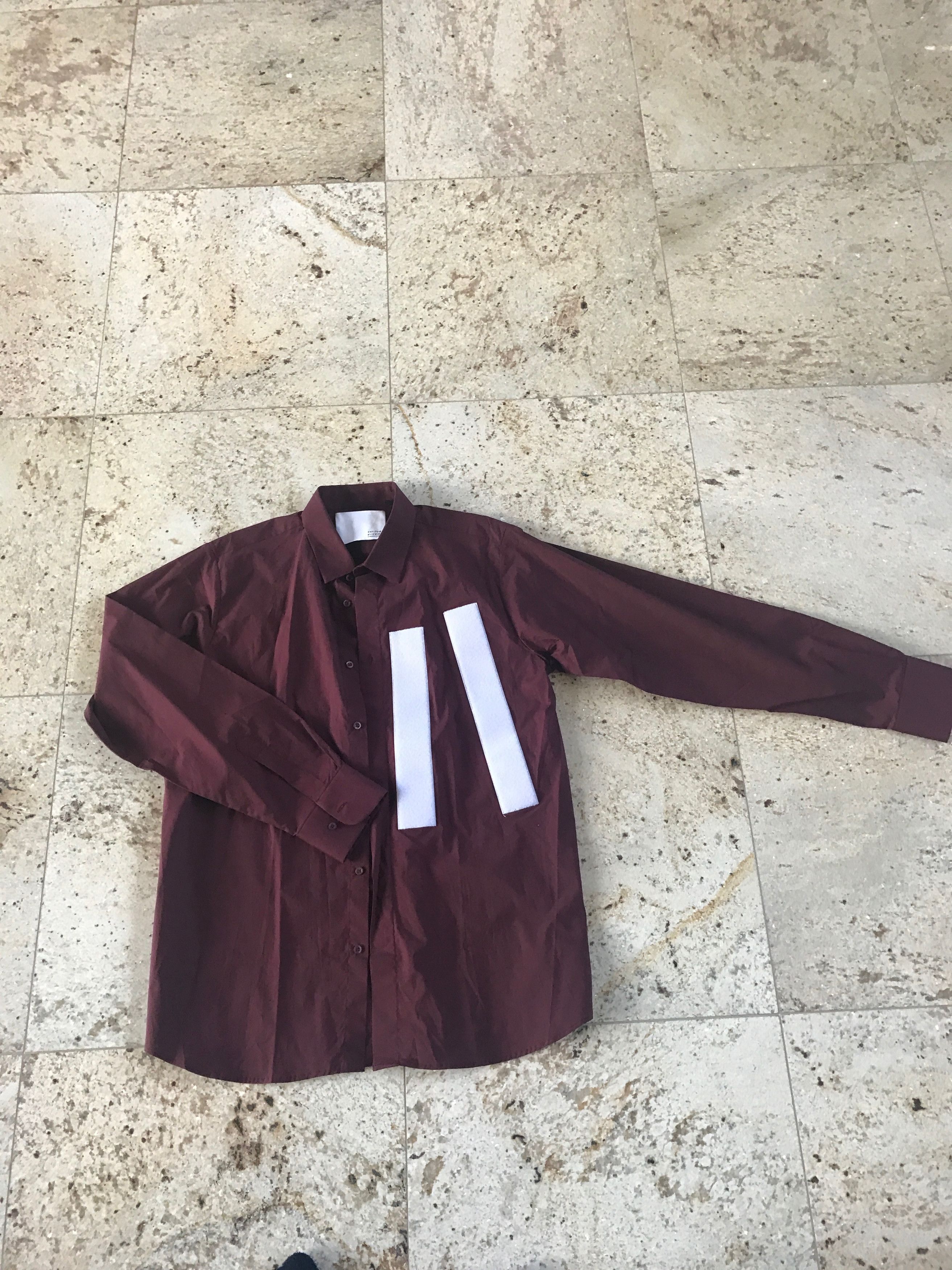 Rhude Panel Track Shorts Burgundy