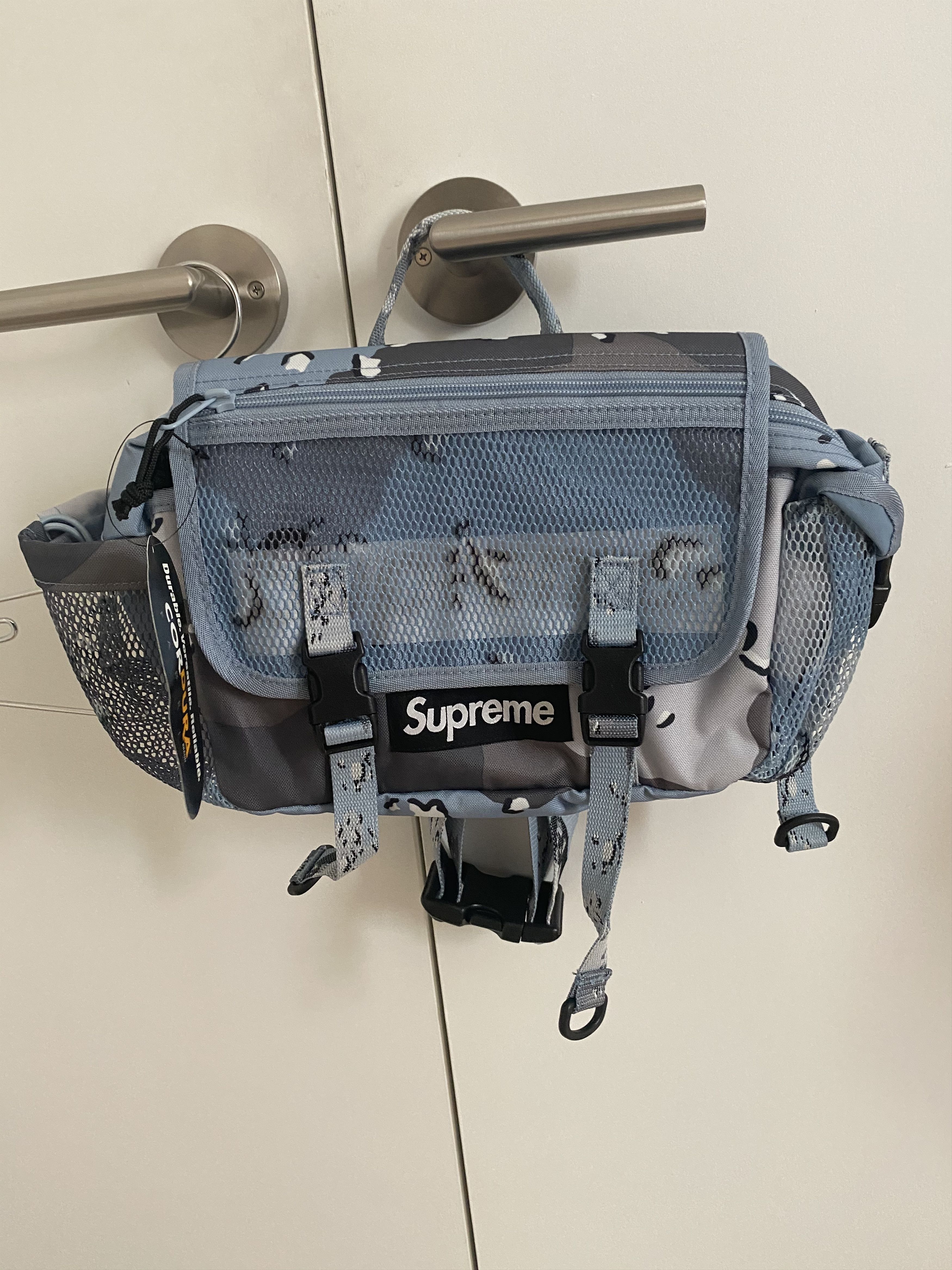 Supreme Waist Bag (SS20) Blue Chocolate Chip Camo