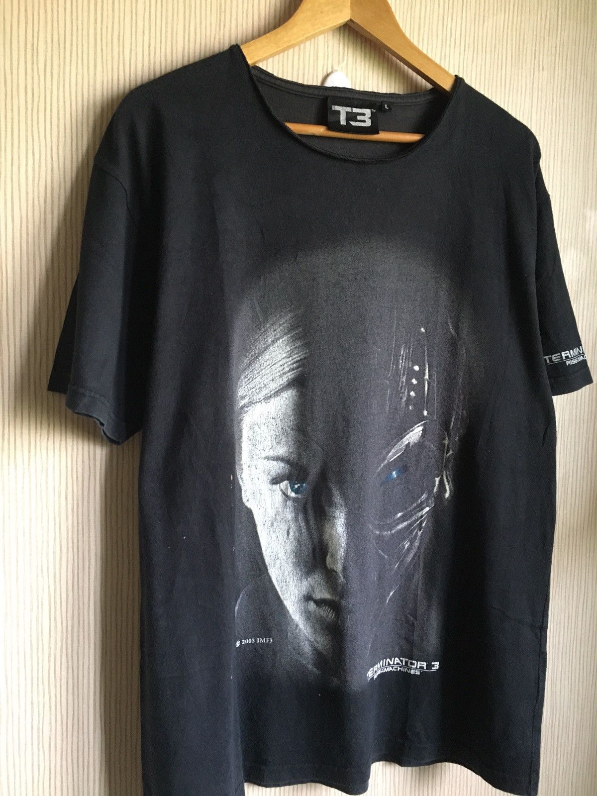 Vintage Vintage movie terminator 3 rise of the machines tee Size US L / EU 52-54 / 3 - 2 Thumbnail