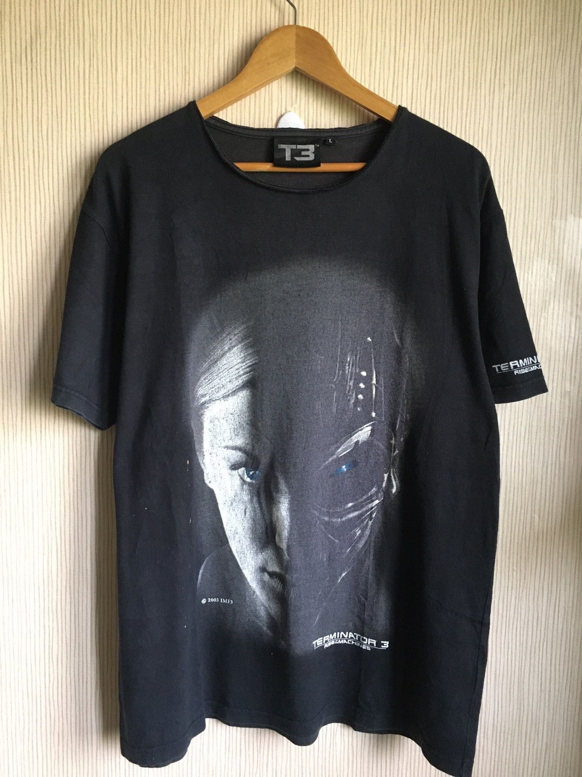 Vintage Vintage movie terminator 3 rise of the machines tee Size US L / EU 52-54 / 3 - 1 Thumbnail