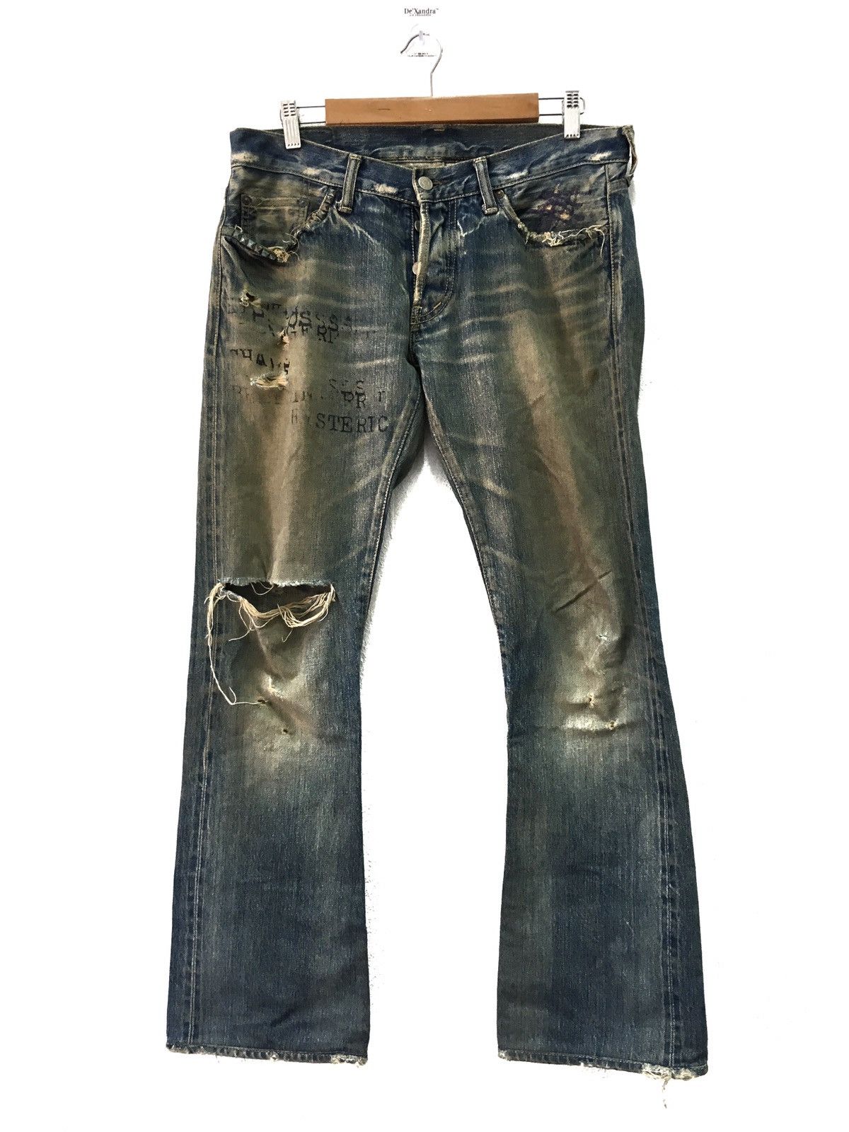 Hysteric Glamour Xxx Denim | Grailed