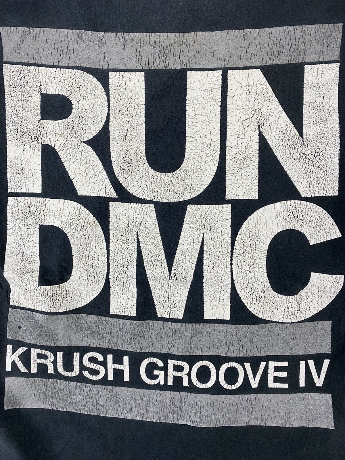 Band Tees vintage 90s RUN DMC krush groove iv rare nice t-shirts Size US M / EU 48-50 / 2 - 3 Thumbnail