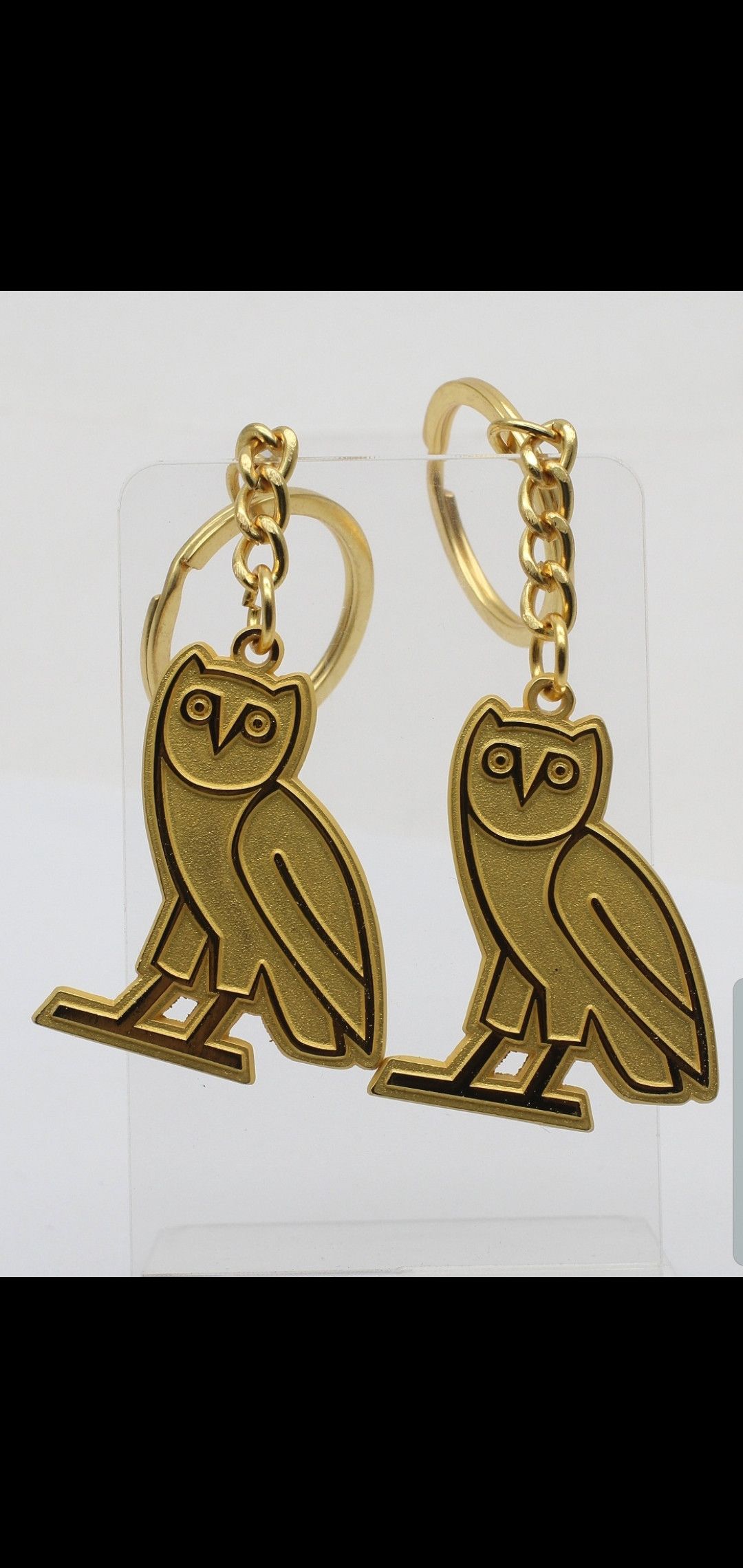 OVO Drake Octobers Very Own Keychain Gold OWL