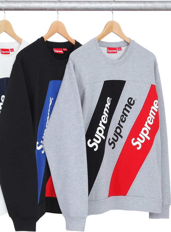 Supreme Athletic Split Crewneck | Grailed